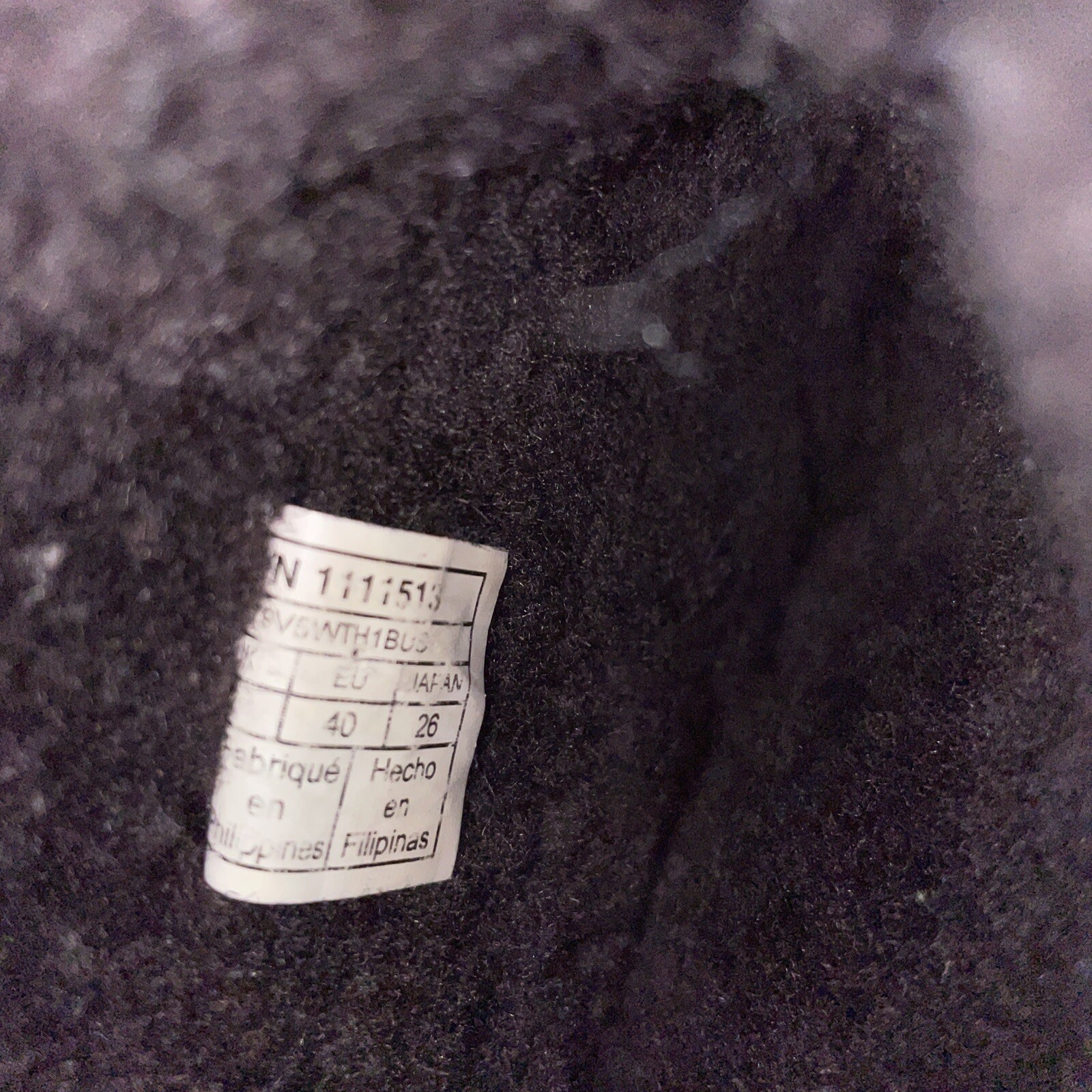 New! UGG Essential Short UGGpure Black Boot Size 8 1111513