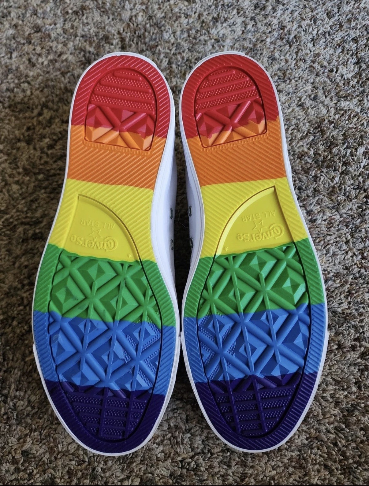 Converse All Star Low Pride 2021 NWOT M9/W11 Rainbow 170823C Find Your Pride