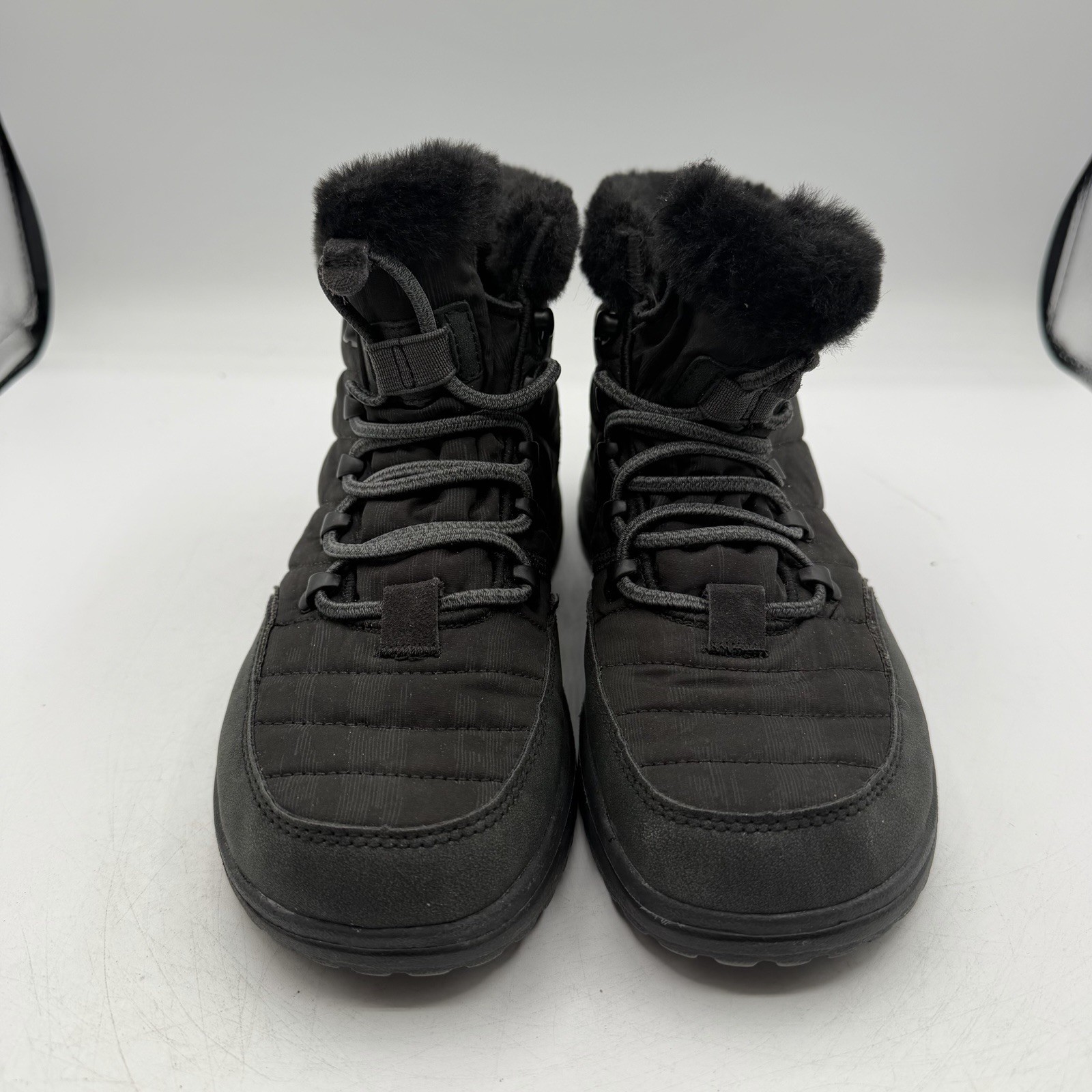 Hey Dude Brandy Boots Womens Sz 7 Black Pull On Lined Ankle Booties