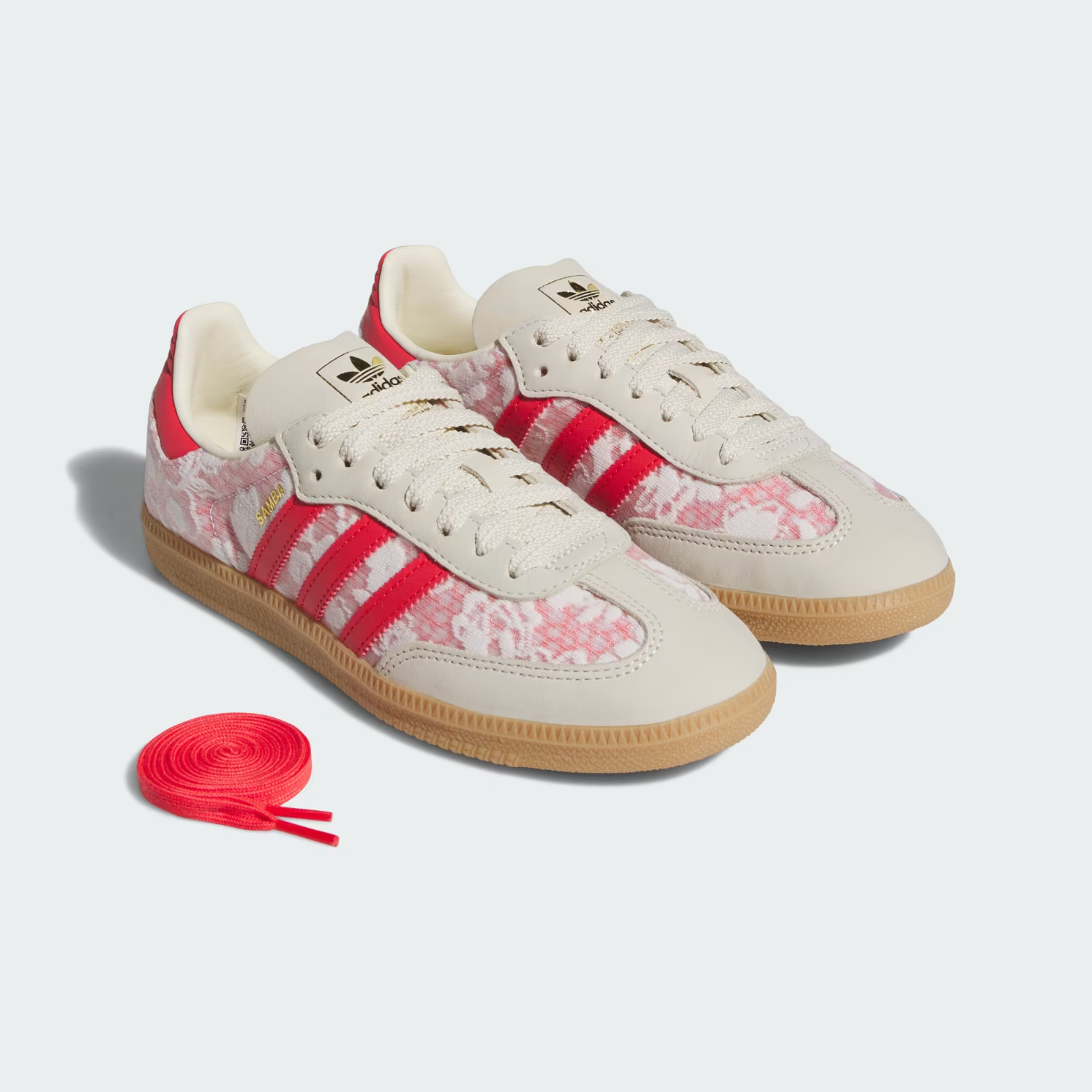 JR8841 Liberty London × adidas Originals Samba Better Scarlet (Women’s)