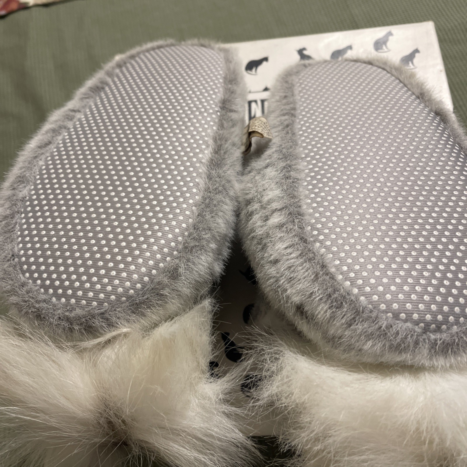 1990 Slipper King L. A. California Pedigree Slippers Schnauzer One Size