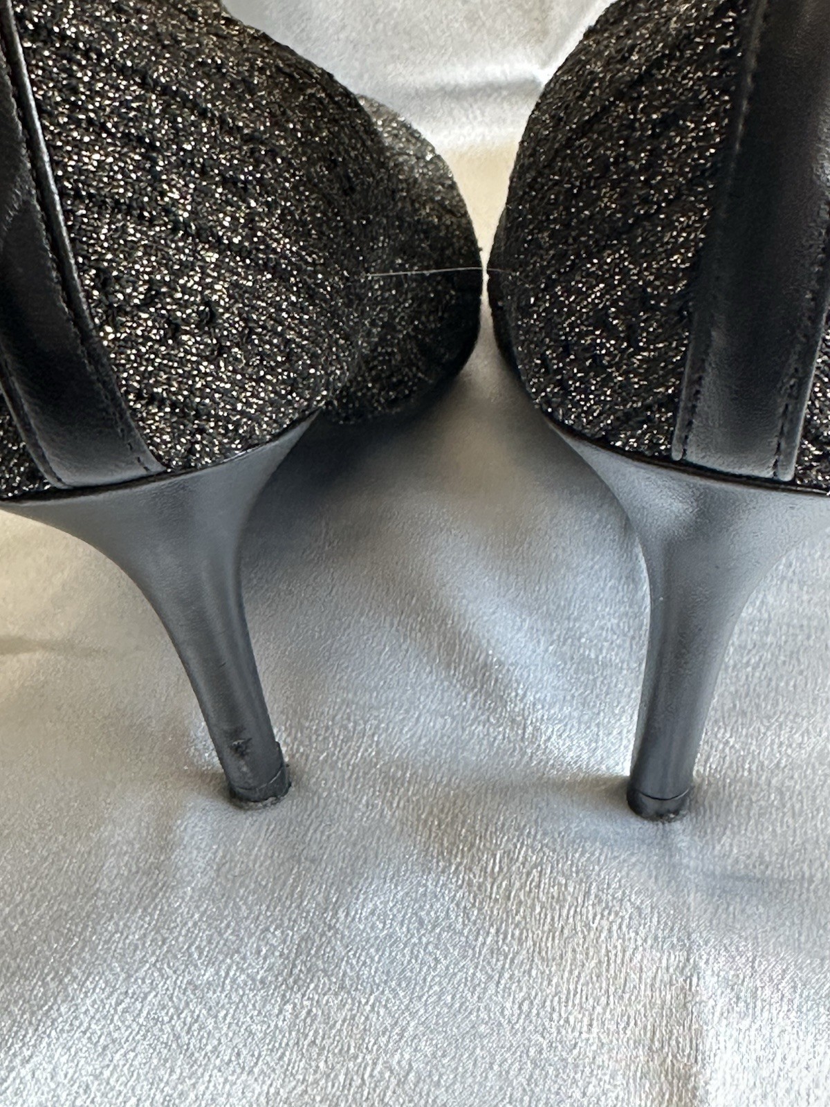 Stewart Weitzman Waverly Sock Booties, Gold 3.25” Heel