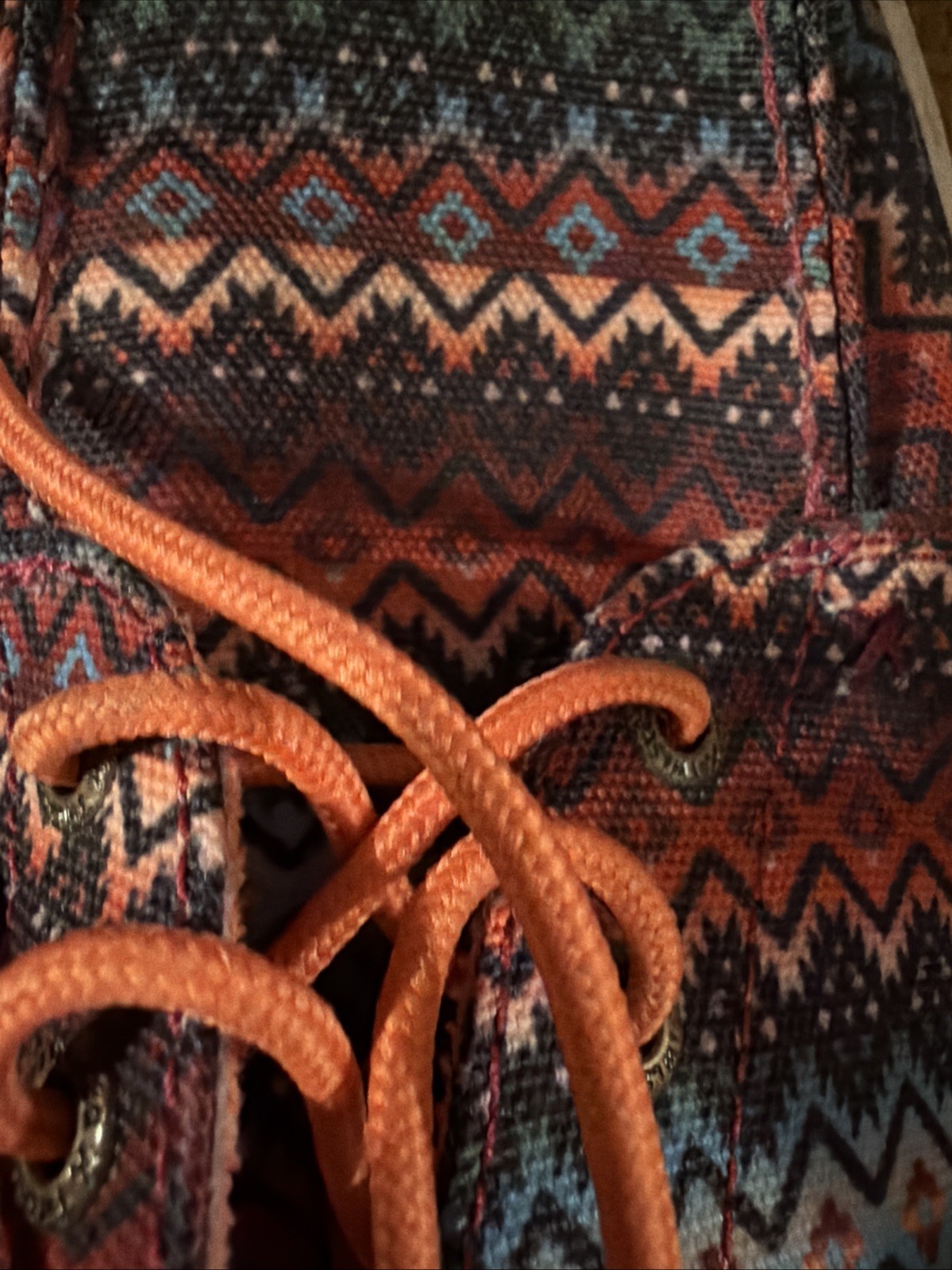 Twisted X Hooey Loper Aztec Print Womens Sneakers Shoes WHYC013- Size 8.5