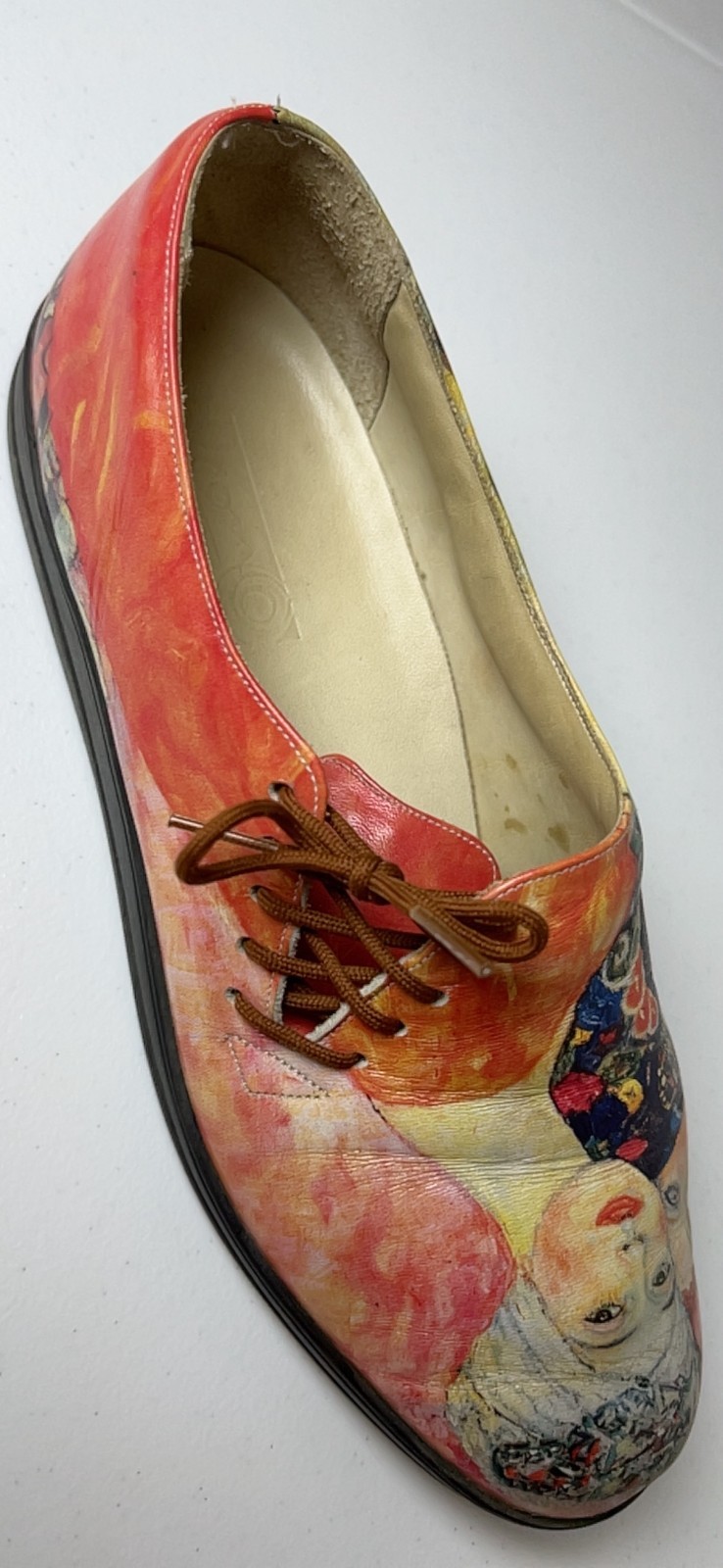 Icon Shoes Gustav Klimt Women Friends Side Tie Women 9.5 Men 7.5 art to wear