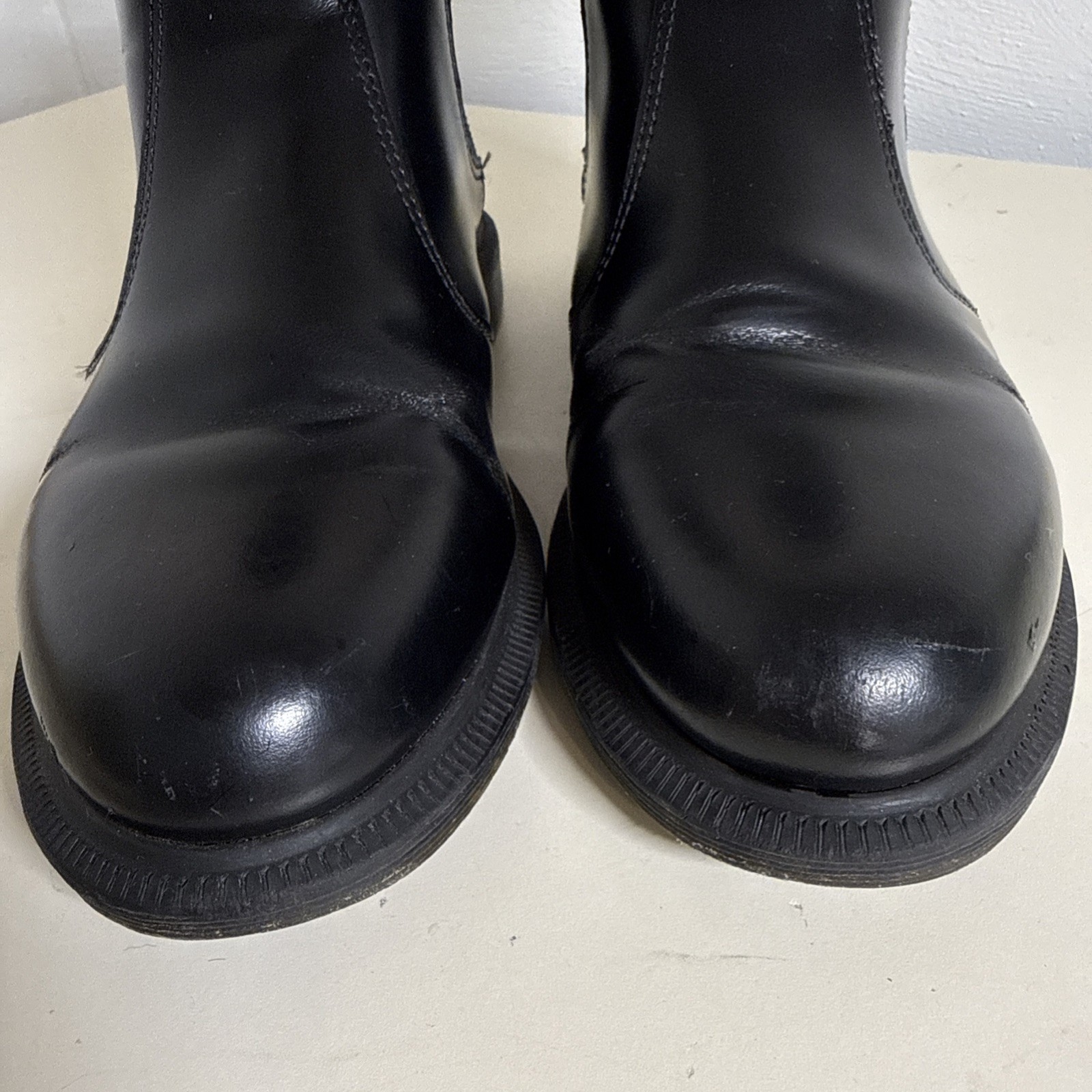 Dr. Martens short boots/ US size 7 Black PVC