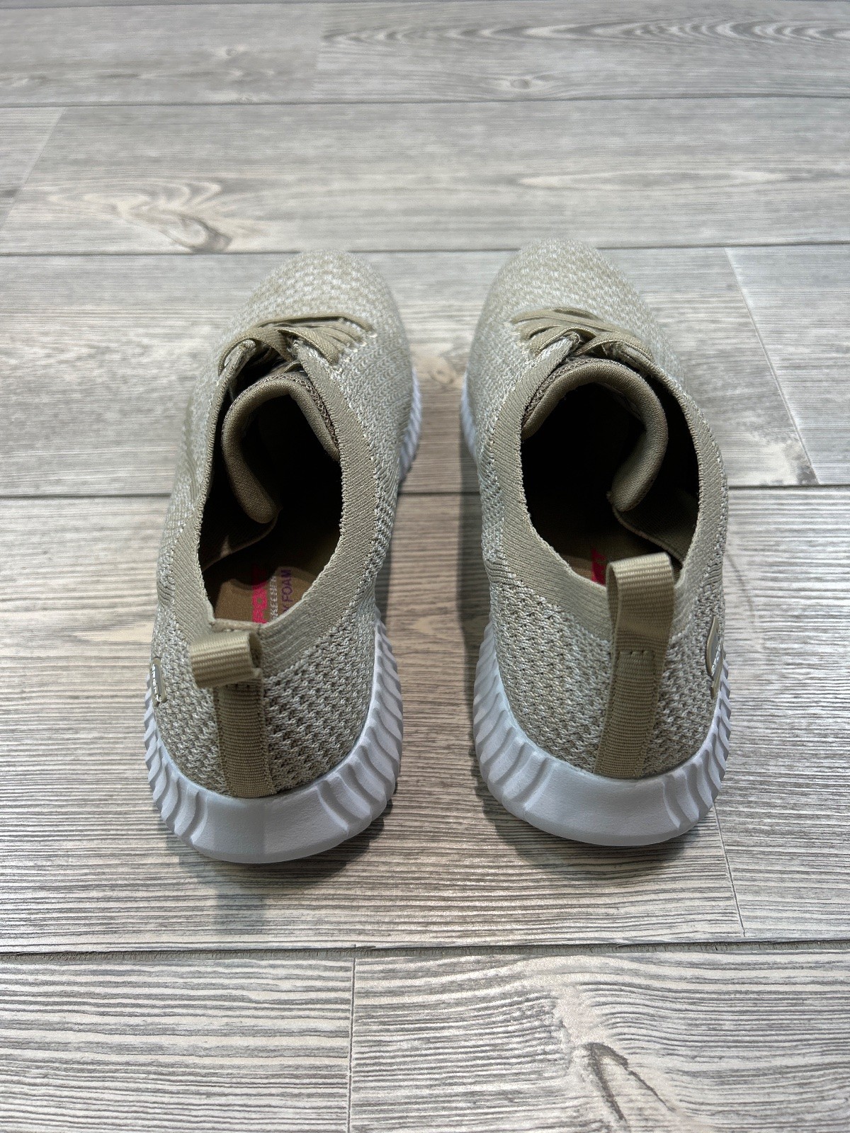 Skechers S Sport F190-2 Slip-On Sneakers Tan Women’s 7 EUC