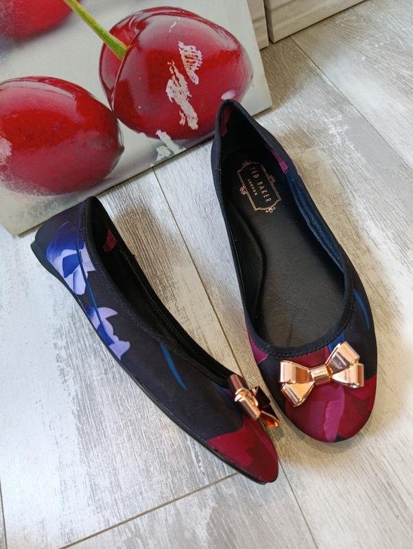 women ted baker heels black textile 38
