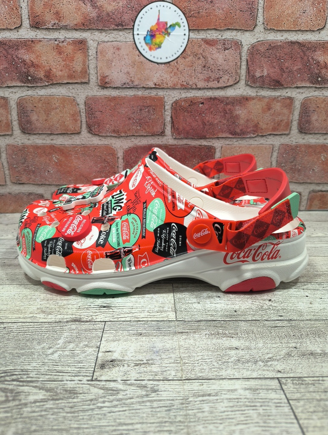 Crocs X Coca Cola All Terrain Clogs Men’s 9 Women’s 11 Limited Edition NWT