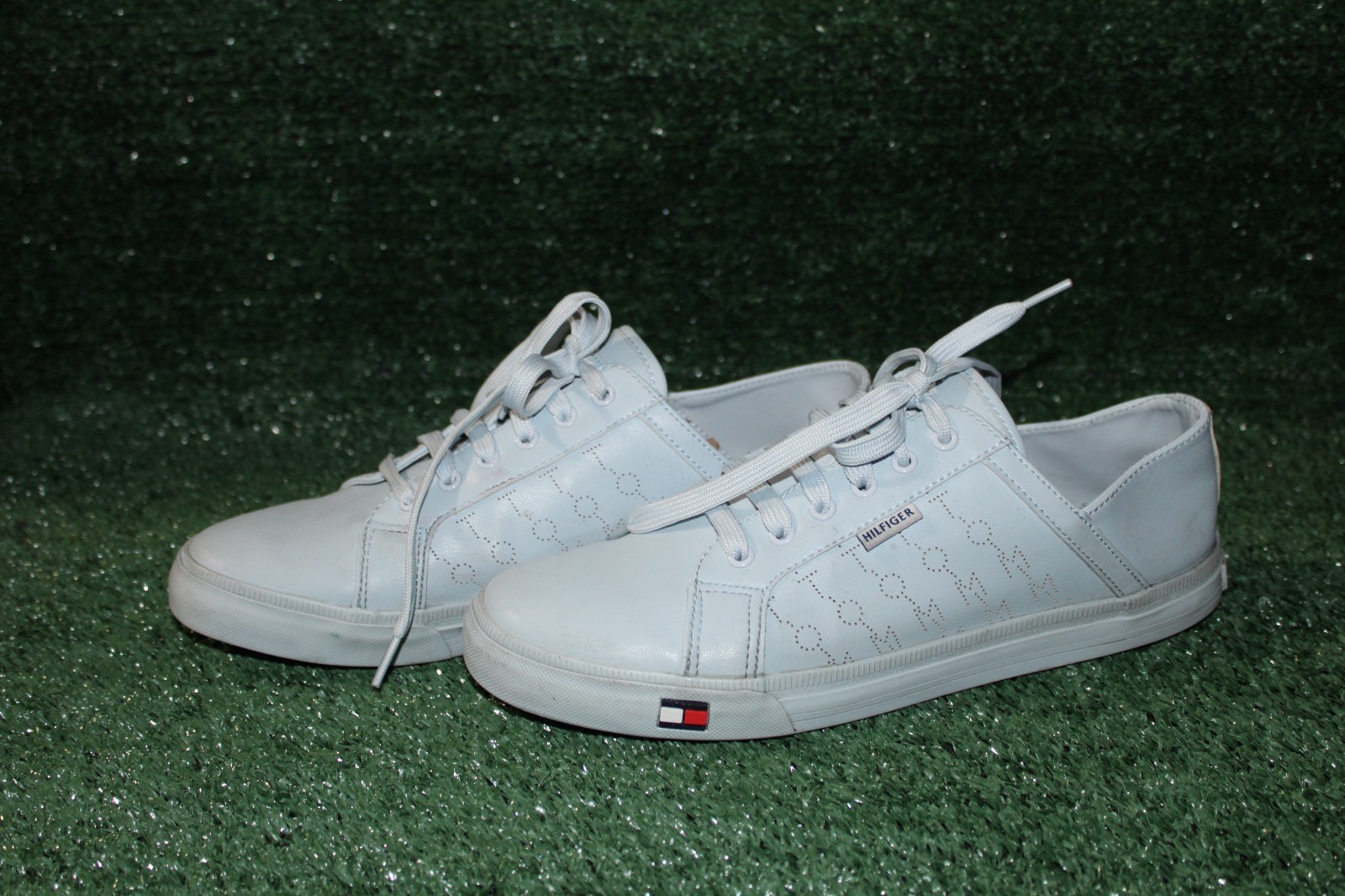 Tommy Hilfiger Womens TWLAMONTE-R Tennis Shoes Light Blue Casual *READ*