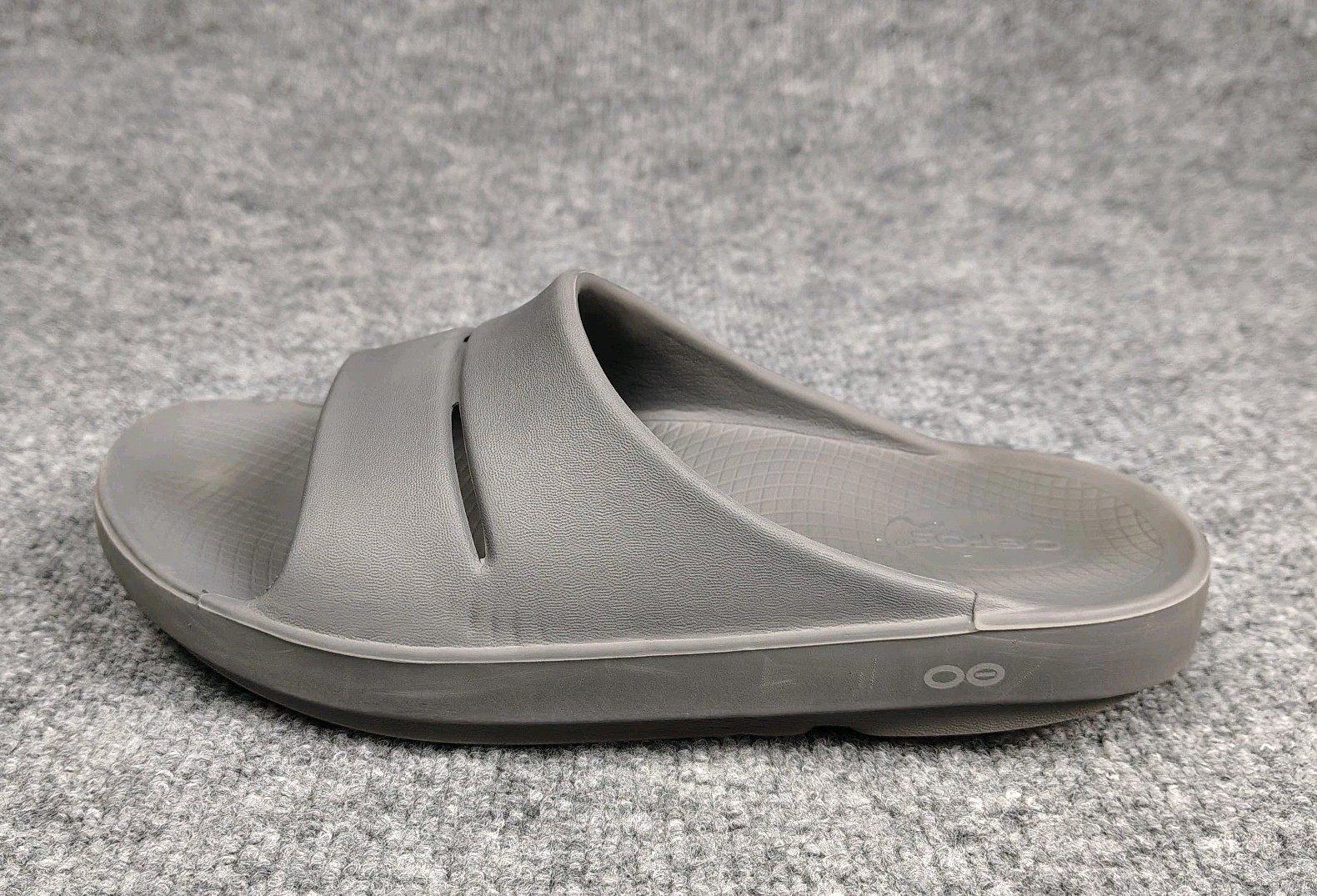 Oofos Ooahh W 10 M 8 Shoes Slip On Recovery Comfort Slide Sandals Gray