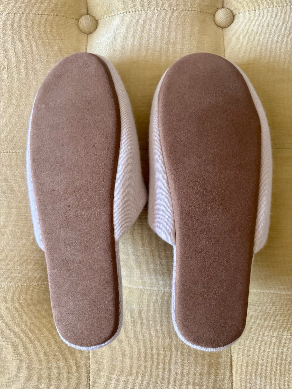 NWT NakedCashmere Naked Cashmere Mule Slippers * Sheepskin Grey * Large 9/10