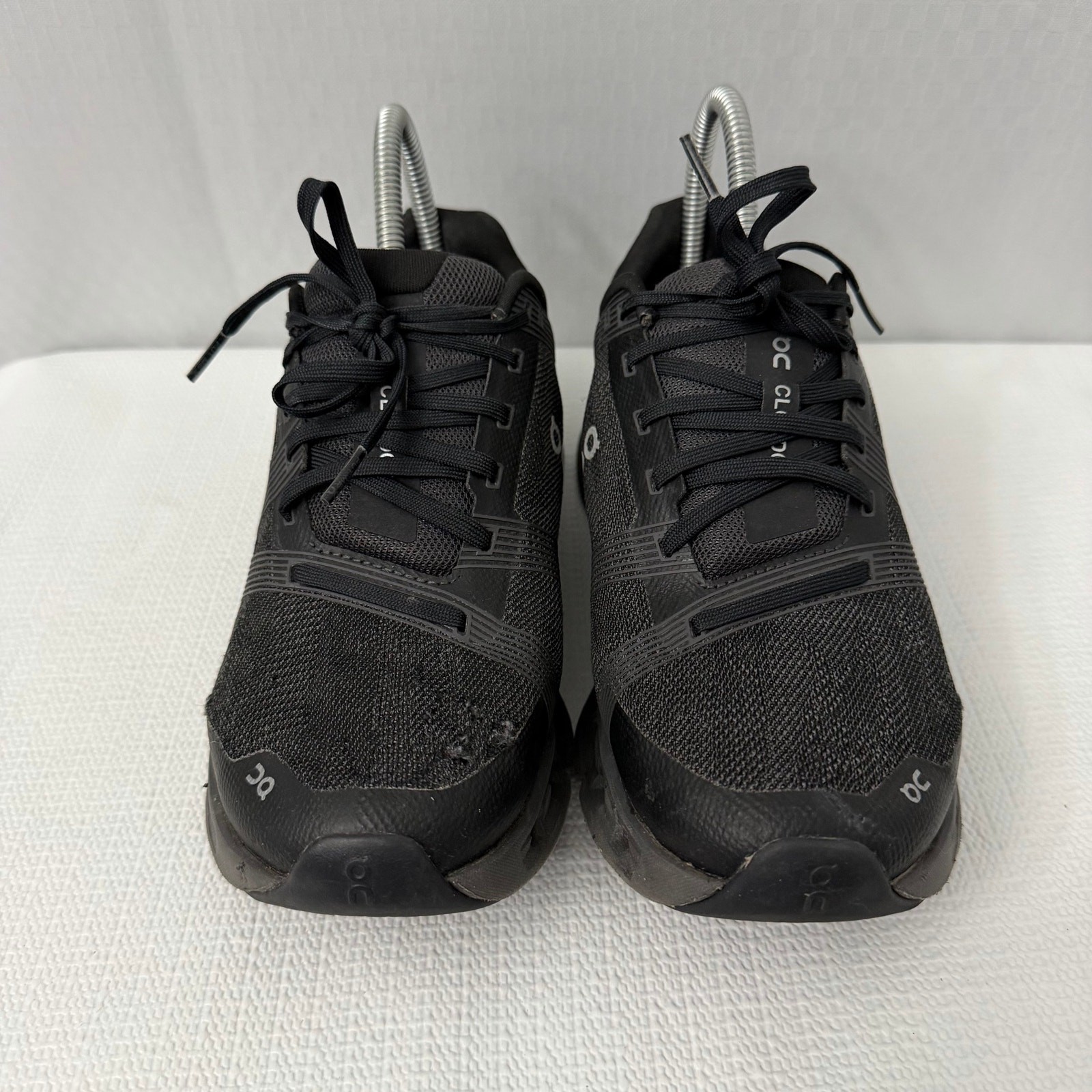 On CloudGo Shoes Womens Size 8 Wide Black Eclipse Running Athletic Sneakers