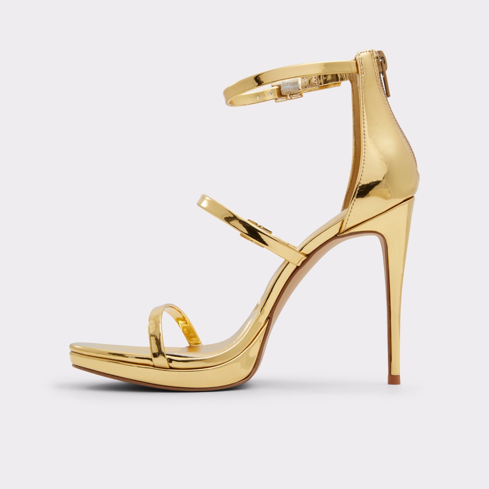 Heels ALDO Heel Levissa Strappy stiletto sandal GOLD Size 6/6.5/7/7.5/8/8.5/9/10