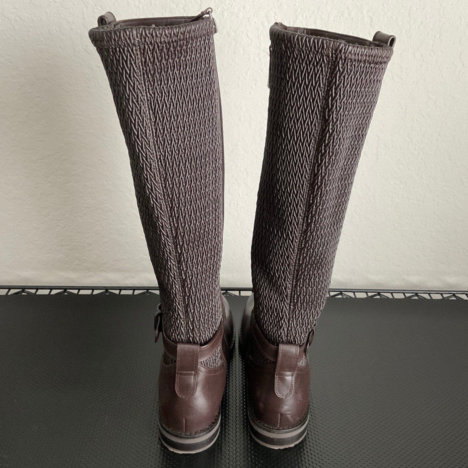 Cole Haan Womens Brown Leather Tall Riding Boots W27683 Size 7B