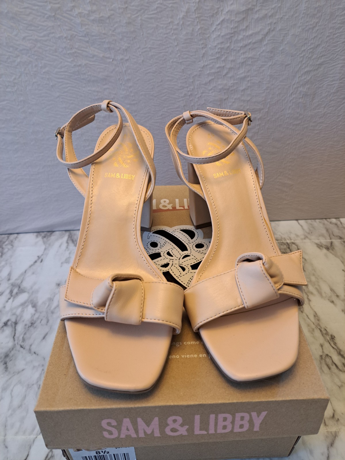 Sam & Libby Jordan Highheel Sandals Size 8.5