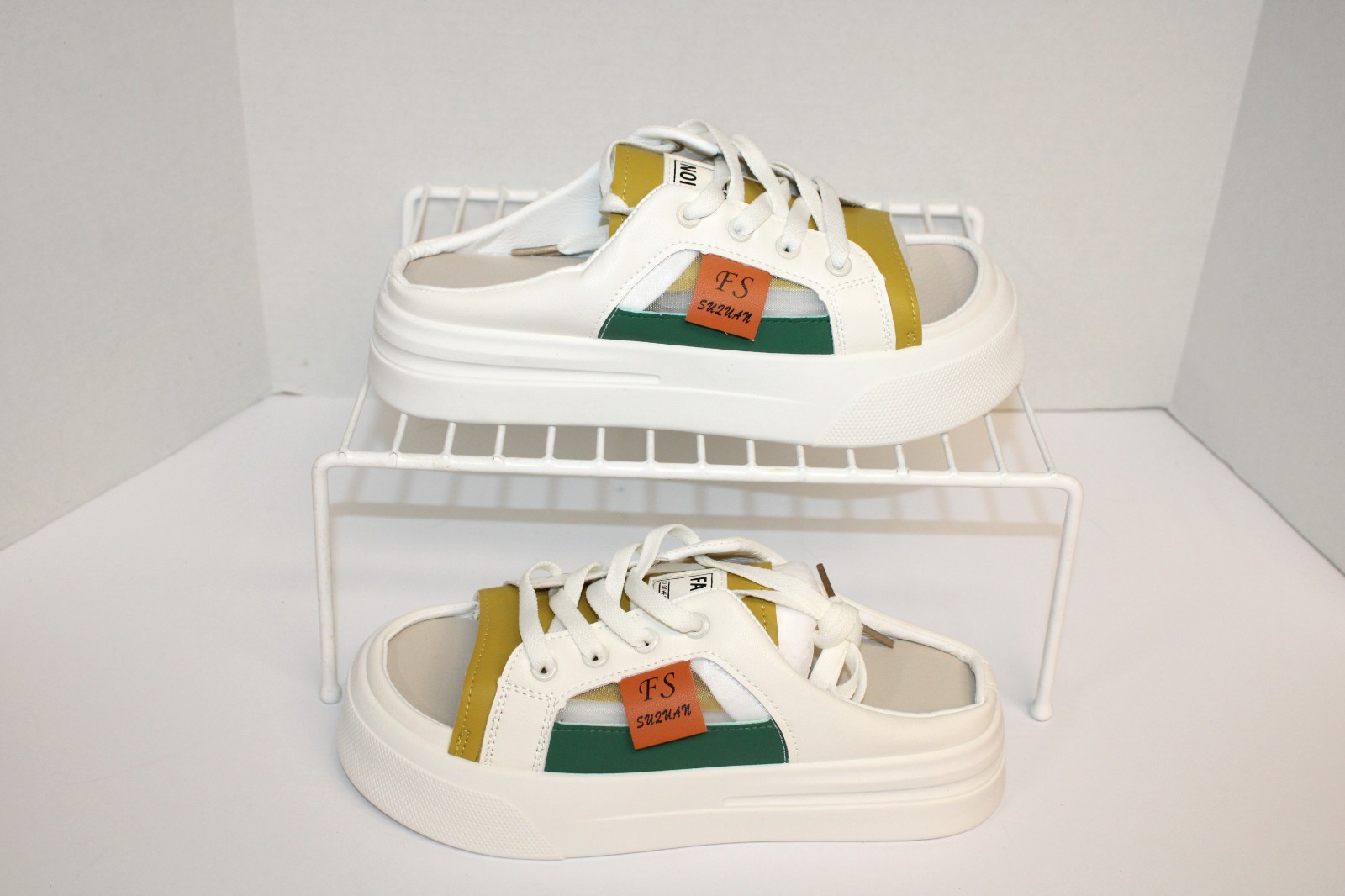 FS Suzuan® Slip-On Clog Style Platform Sneakers – Size 40 (US 9)