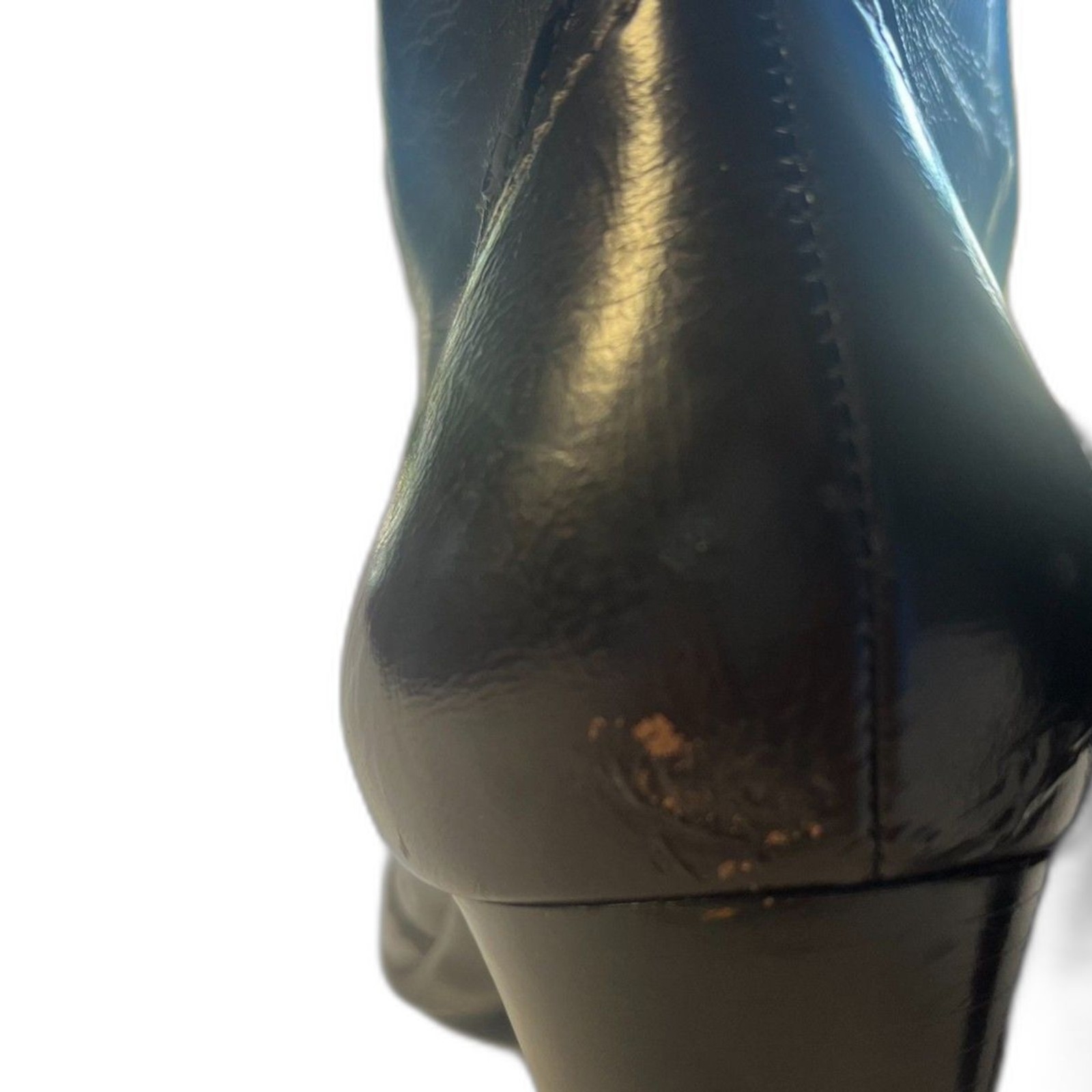 Franco Sarto Leather Ankle Boot Heels Made in Brazil Women’s Booties