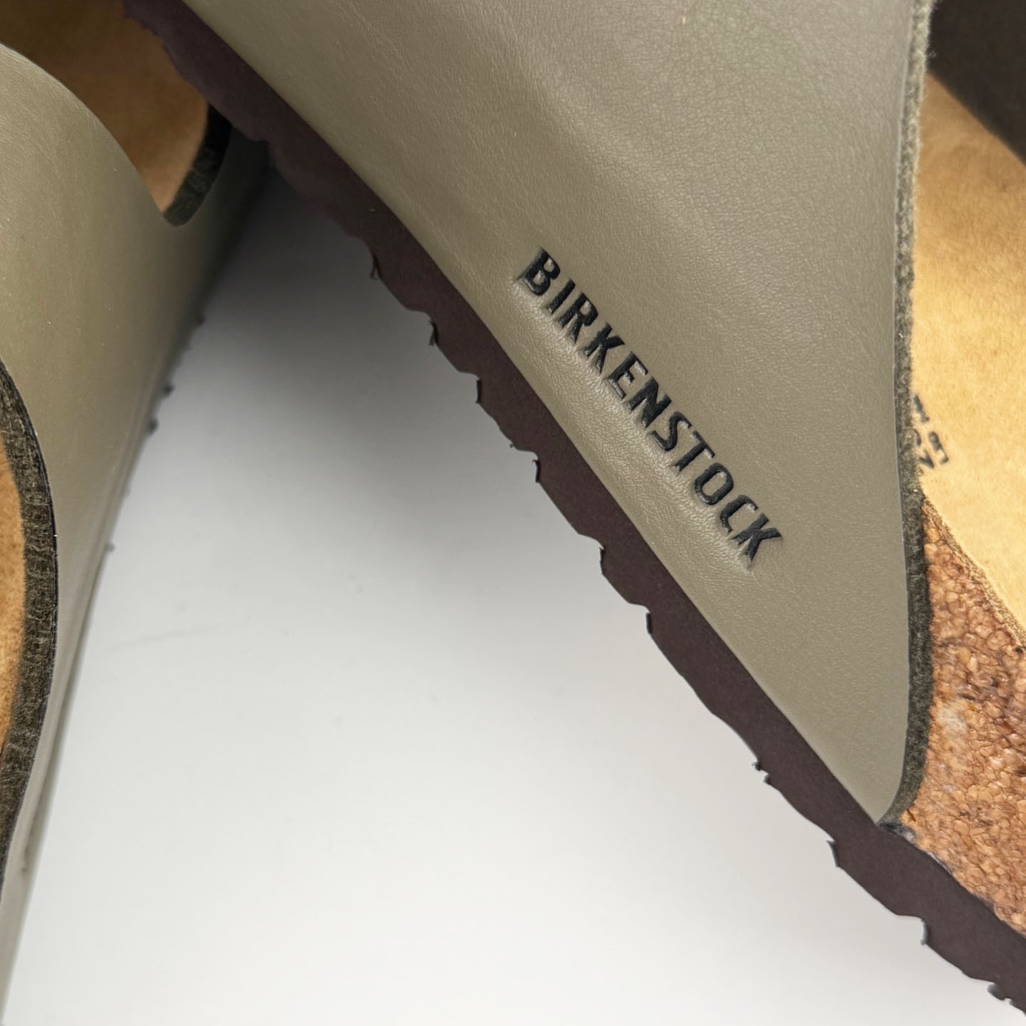 Birkenstock Arizona Birkibuc Stone Soft Footbed Unisex Sandals Size 37-45