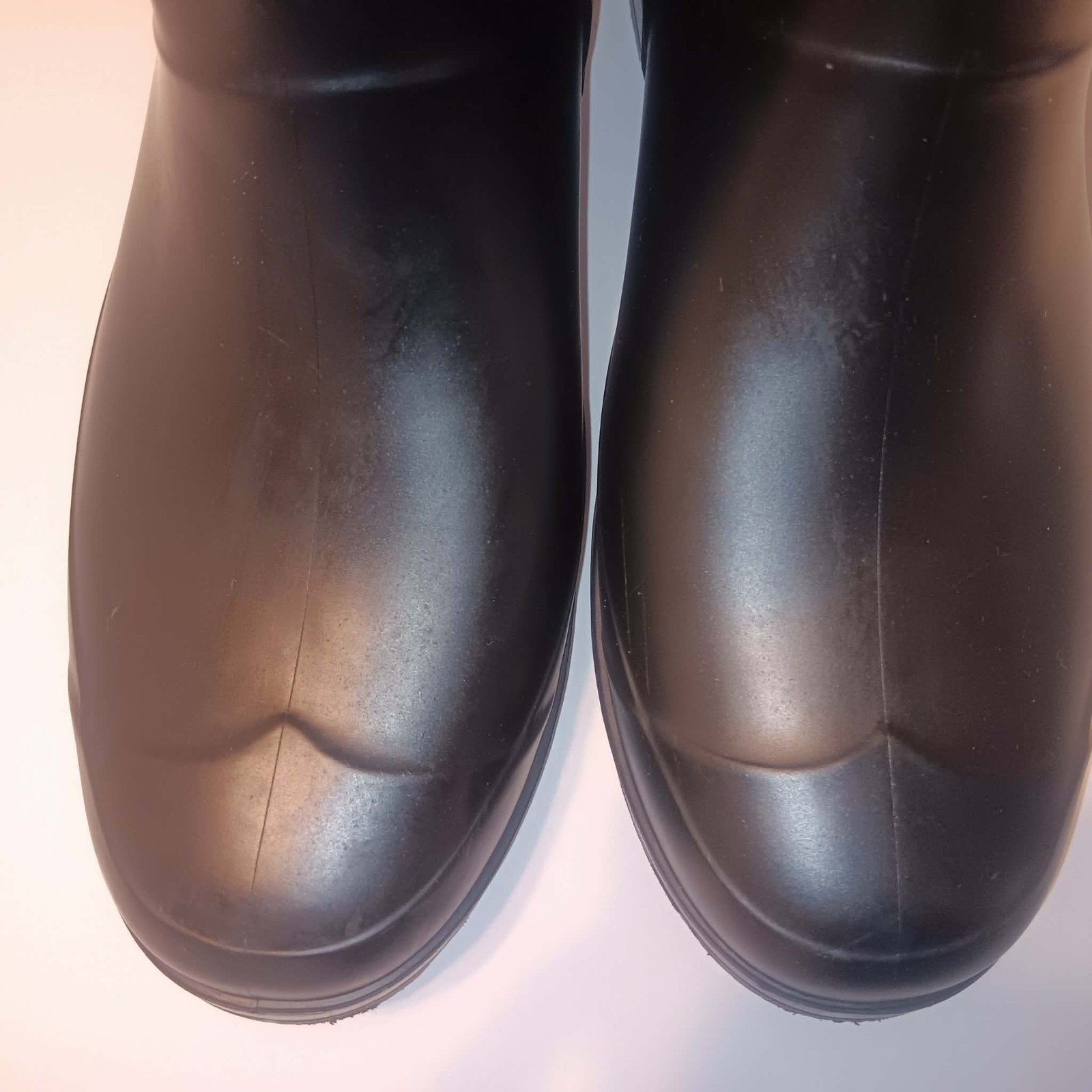 Size 9 Waterproof Black Rubber Rain Boots Calvin Klein Kcillea Women Shoes