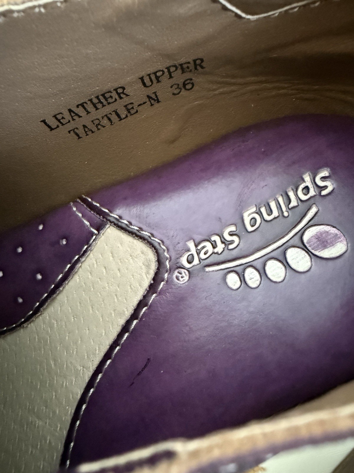 L’Artiste by Spring Step Sherbet Multi-Color Leather Slip-On Clogs EU 36 Women’s