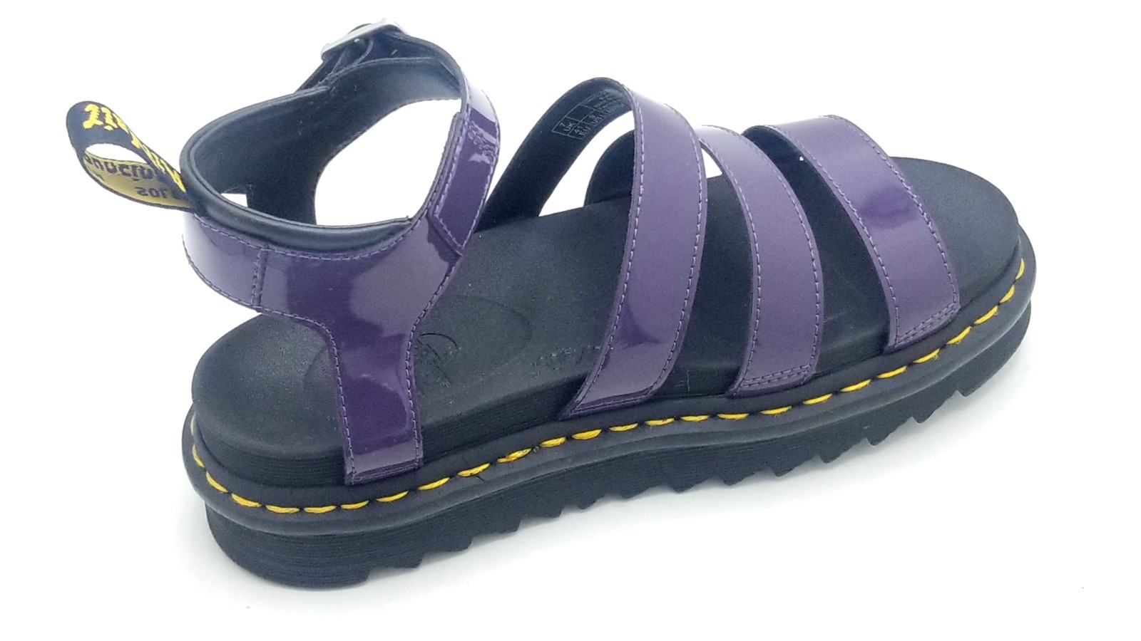 Dr. Martens Blaire Blackcurrent Purple Women’s Platform Strap Sandals Size 9