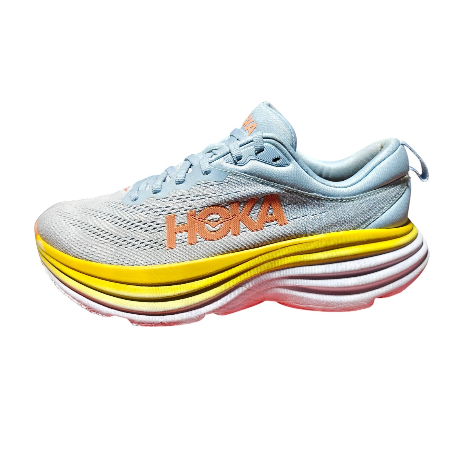 Hoka Bondi 8 1127952 SSCA Running Shoes Womens Size 8B
