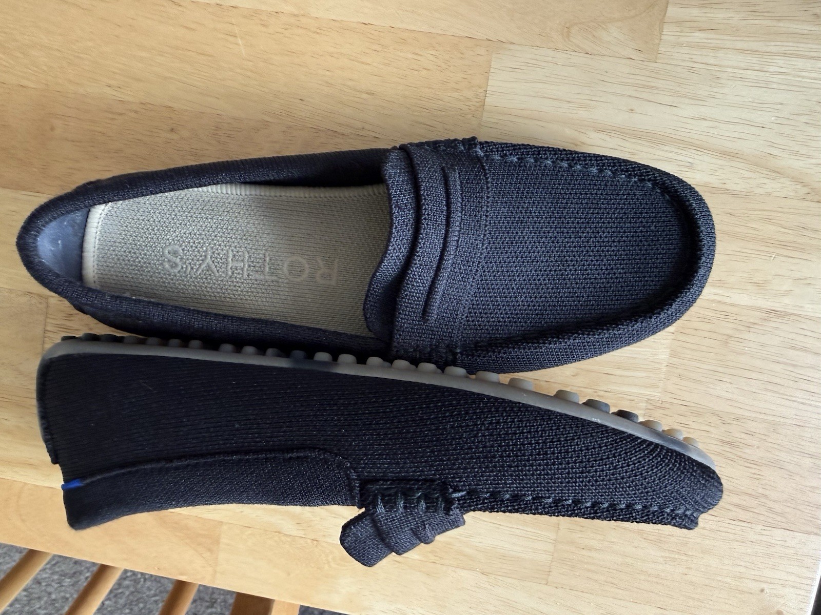 Rothy’s – The Daily Driver Loafer in Black – Women’s Size 6.5