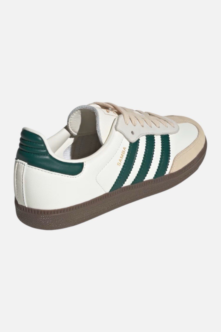Adidas Samba OG W – White Green / JR8843 / Womens Size 6-10 Sneakers Shoes
