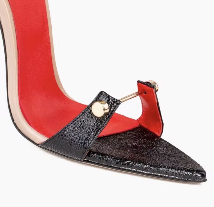 Luxury Fashion Designer Women pointed Toe Stiletto Thin High Heel