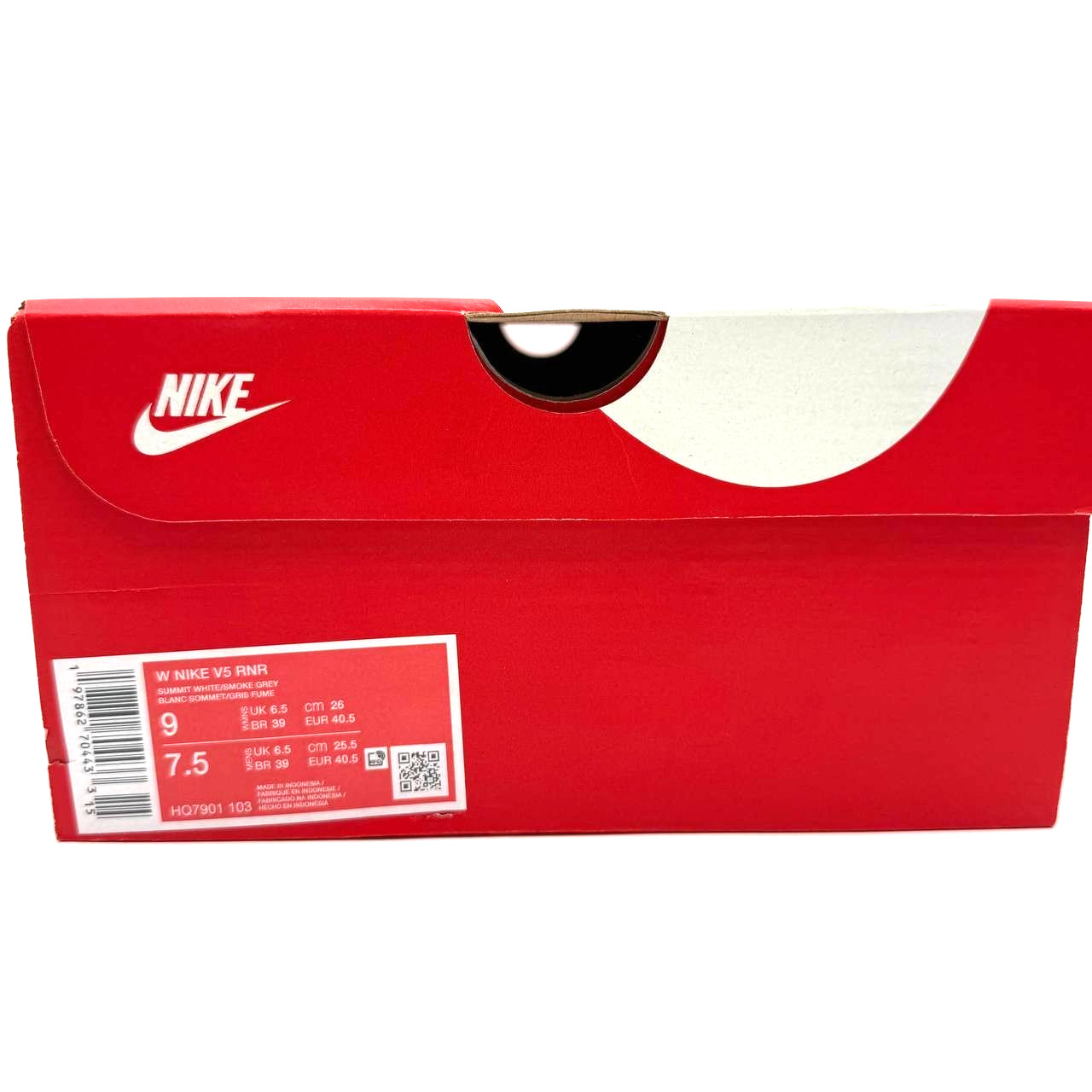 Nike V5 RNR Women’s Running Sneakers HQ7901-103 White Grey Blue NIB