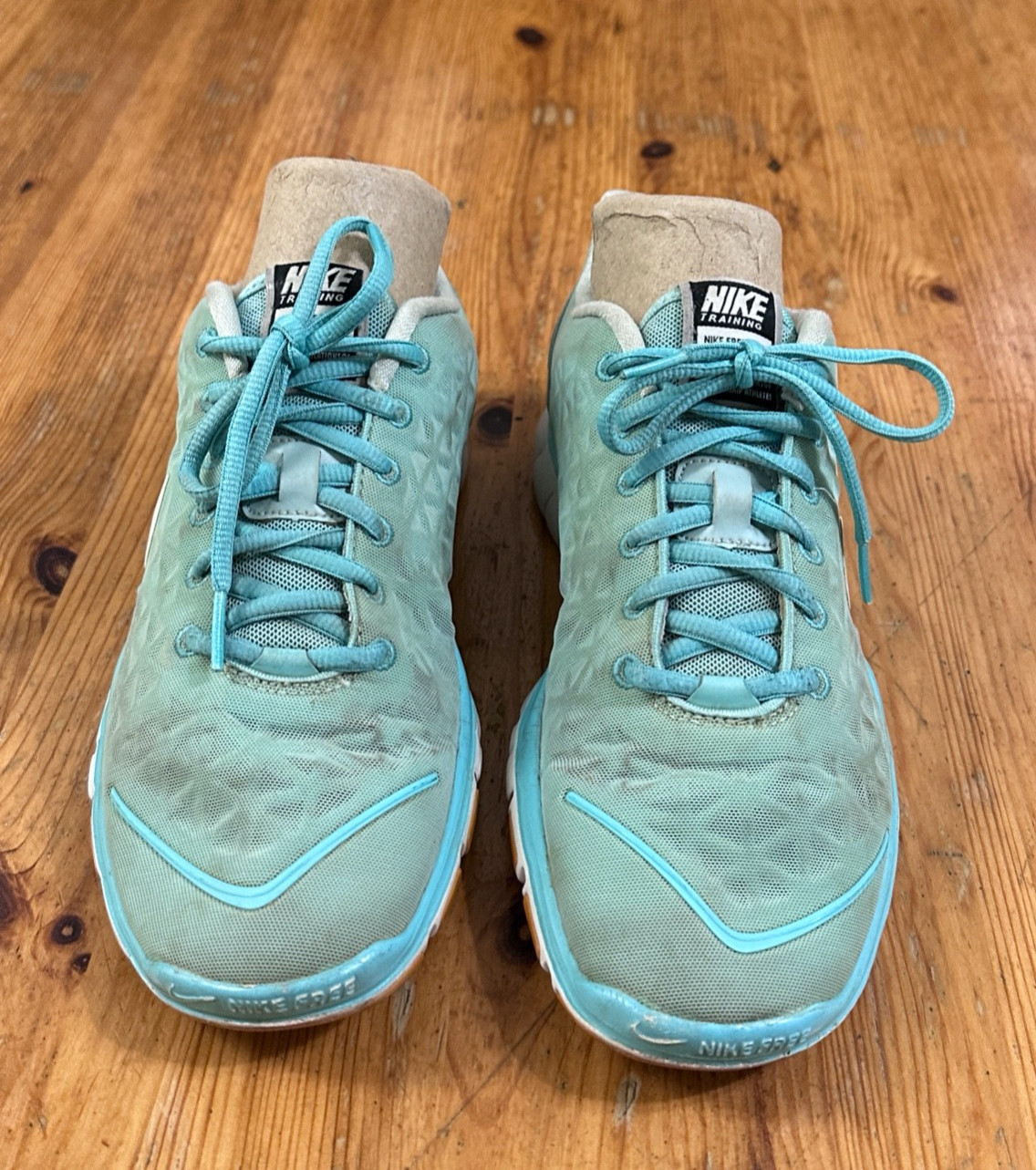 Nike Free Fit 2 Sneaker Running Mint Green Training size 8