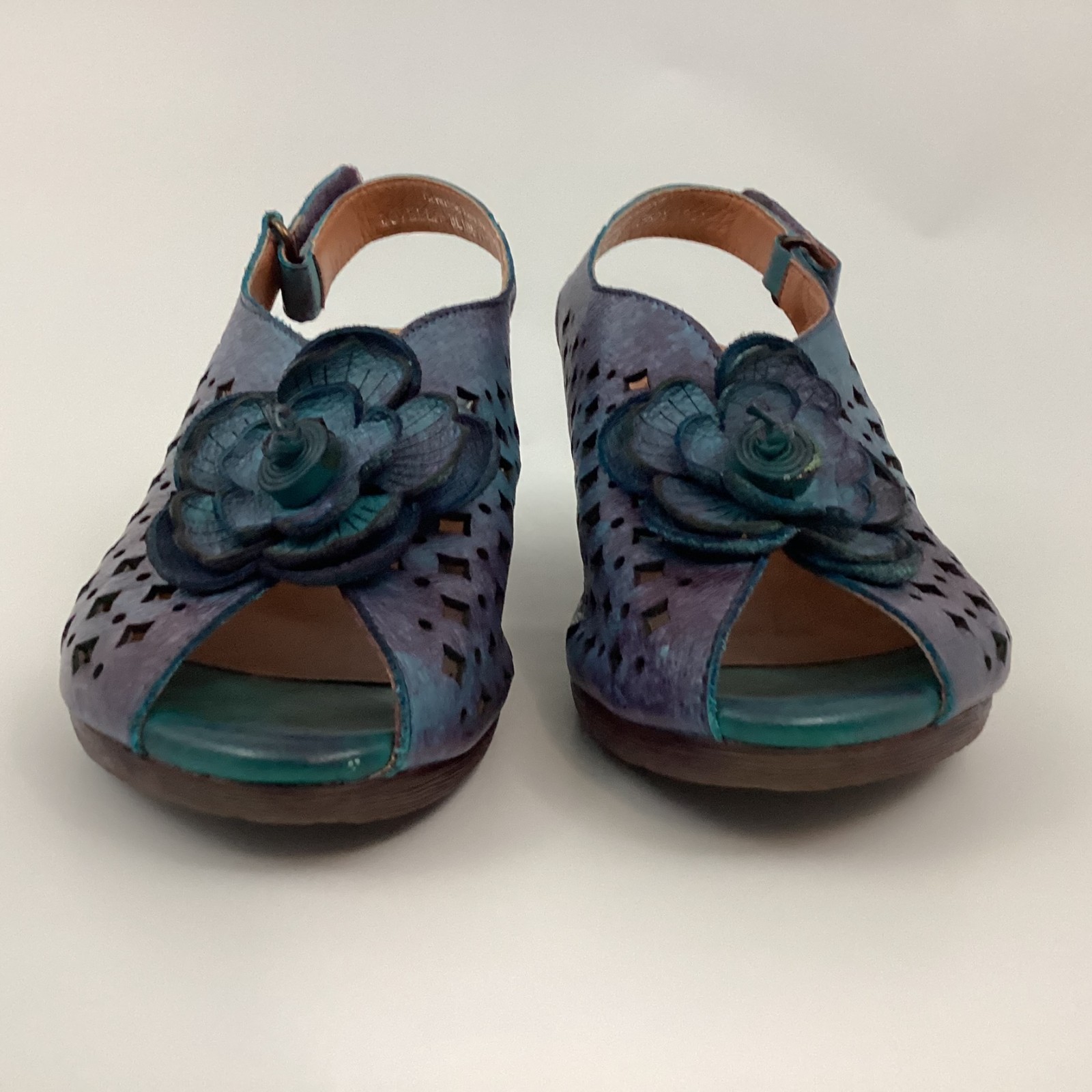 L’Artiste by Spring Step Lovella Blum Slingback Womens US Size 6.5 – 7 Leather