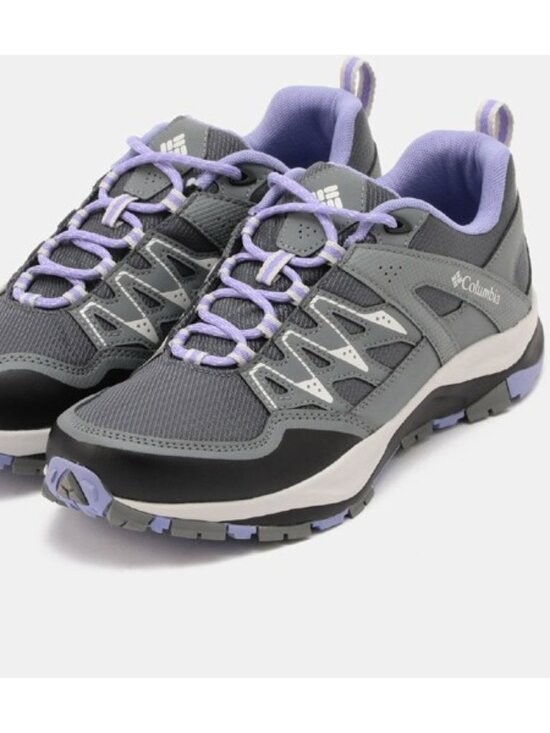 Columbia Wayfinder II Women’s Graphite Fairytale Purple Hiking Shoes Size US 8