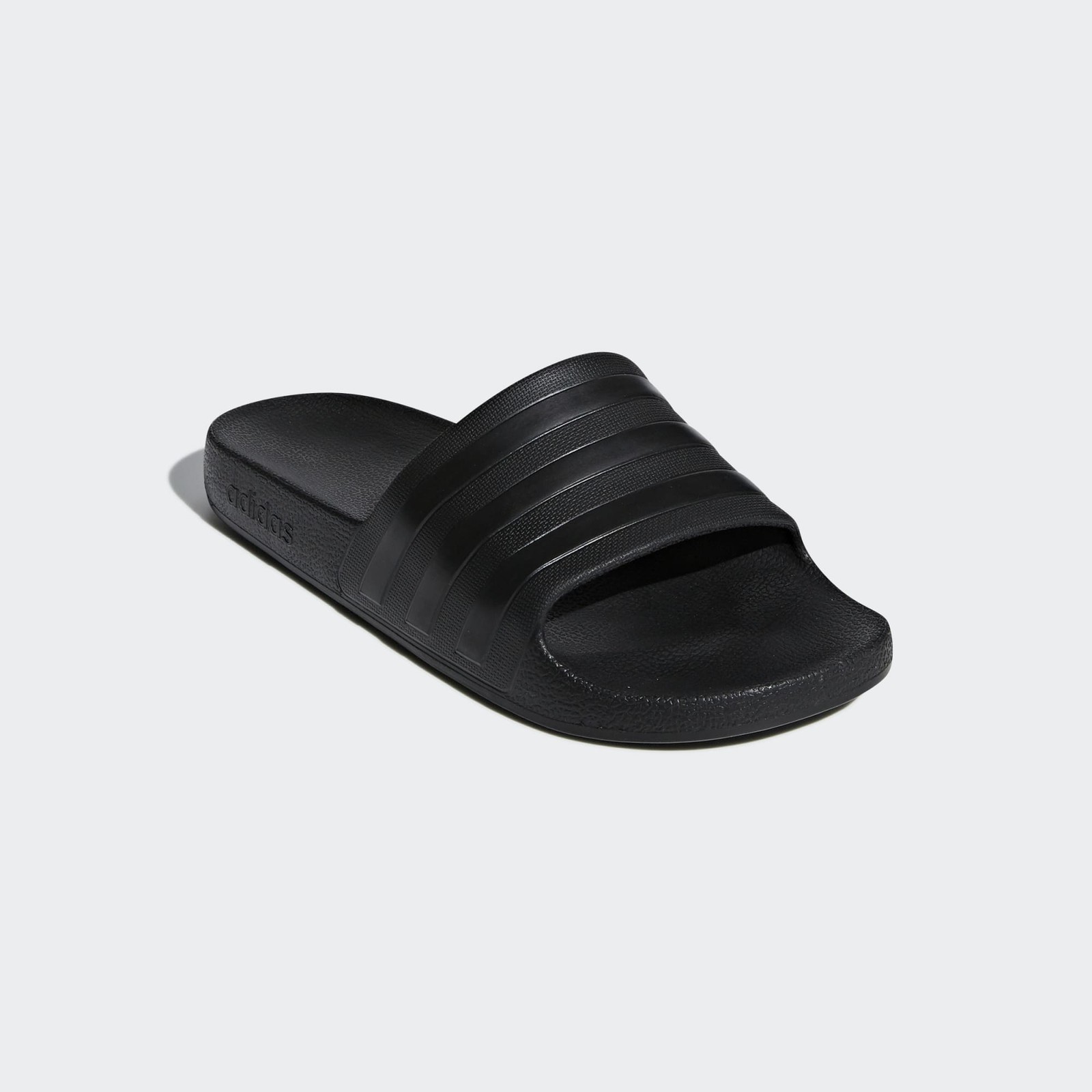 Adidas Adilette Aqua Slides Black Slip On Slides Unisex Adults