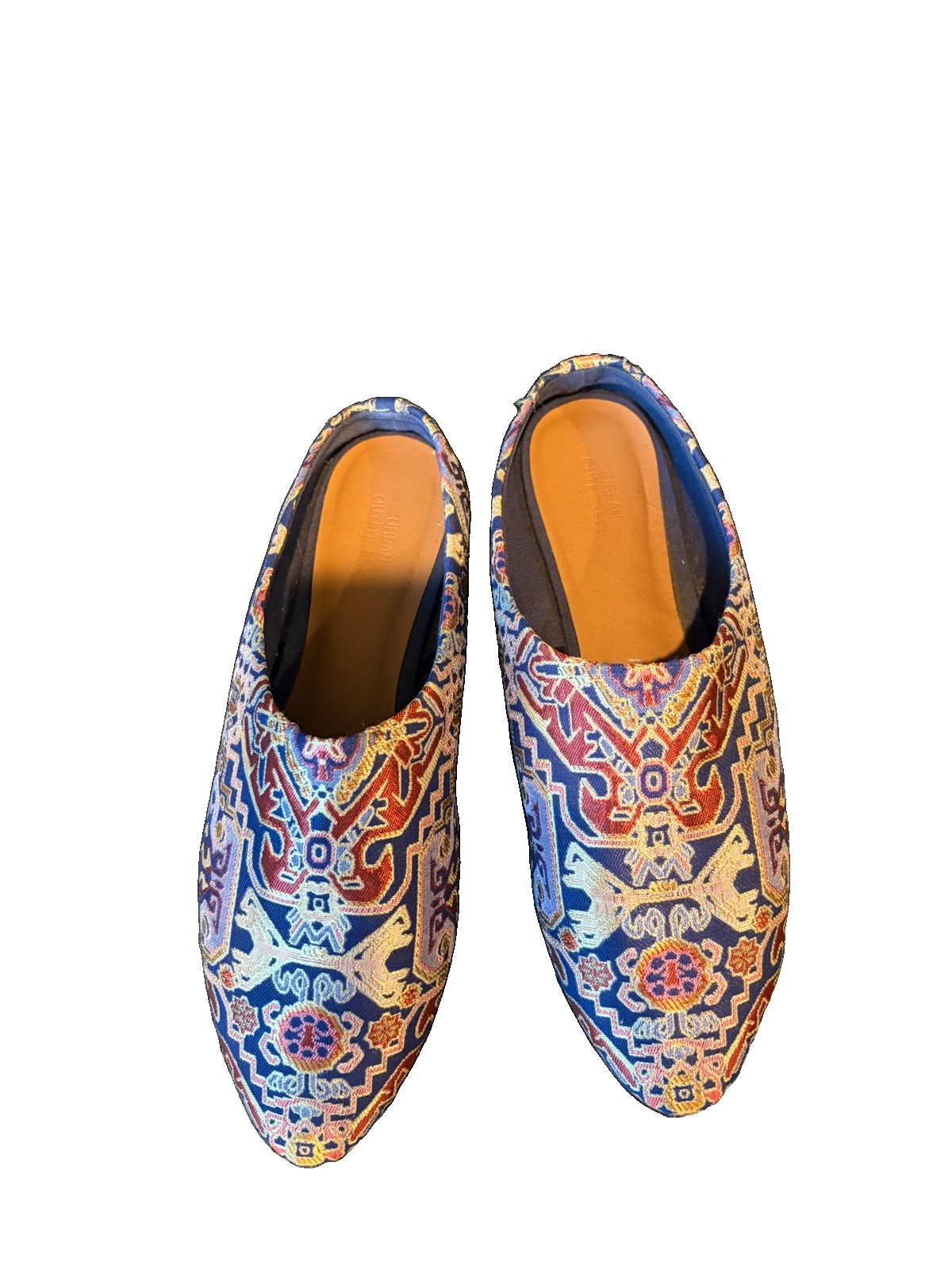 Vintage Urban Outfitters Woven Moroccan Tapestry Mules. 8