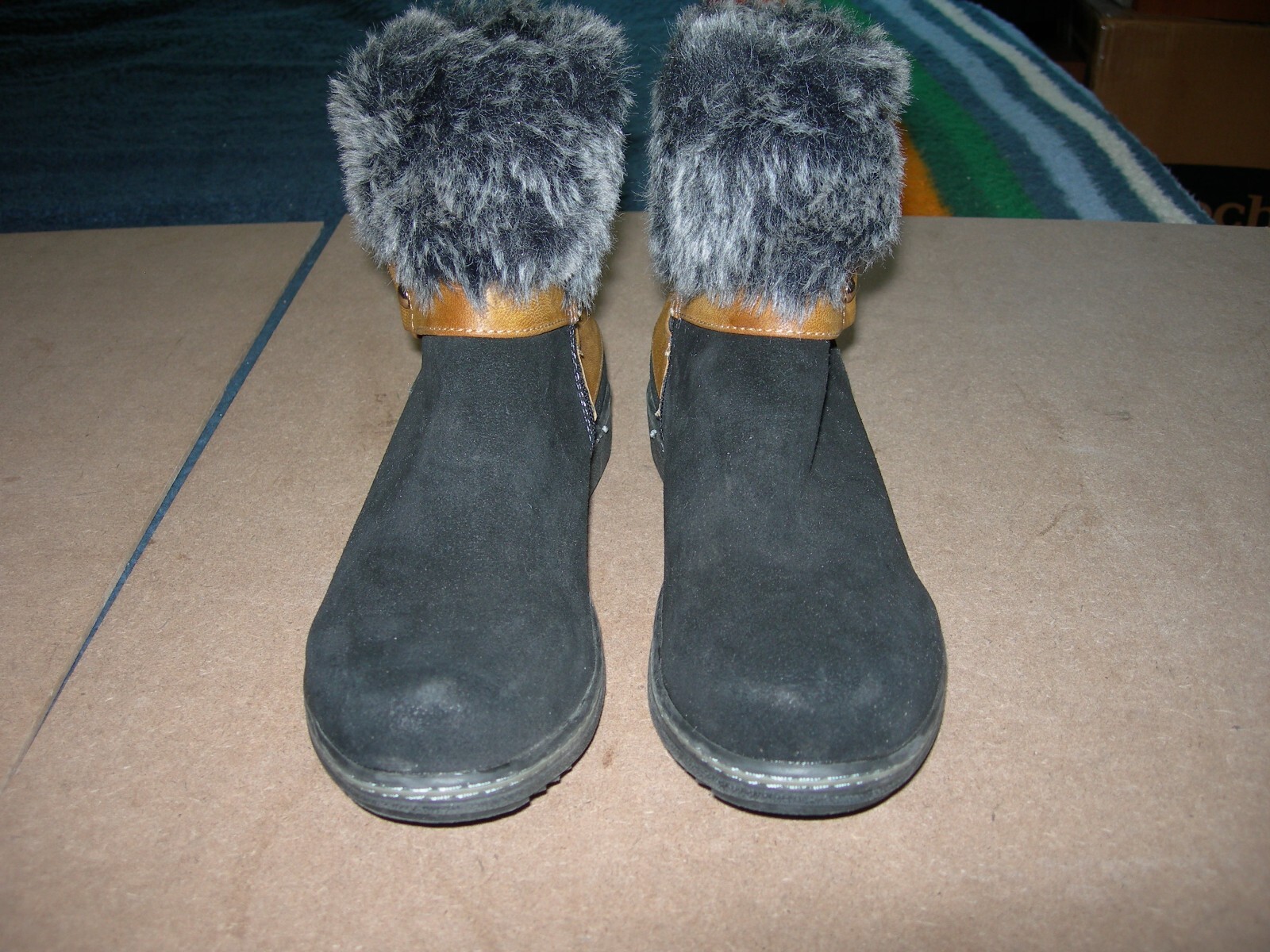 Spring Step Women’s Popsicle Winter Boots Black 40 EUR US 9 Nice
