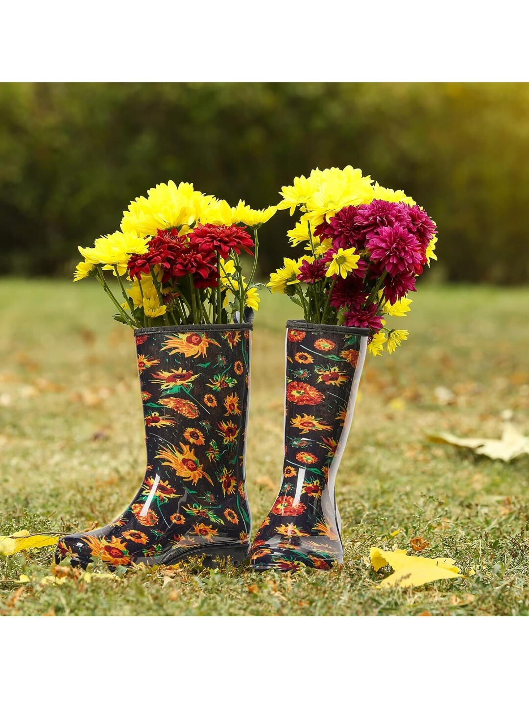 HISEA Women’s Rain Boots Waterproof Mid Calf Garden for Women 6, the most popula