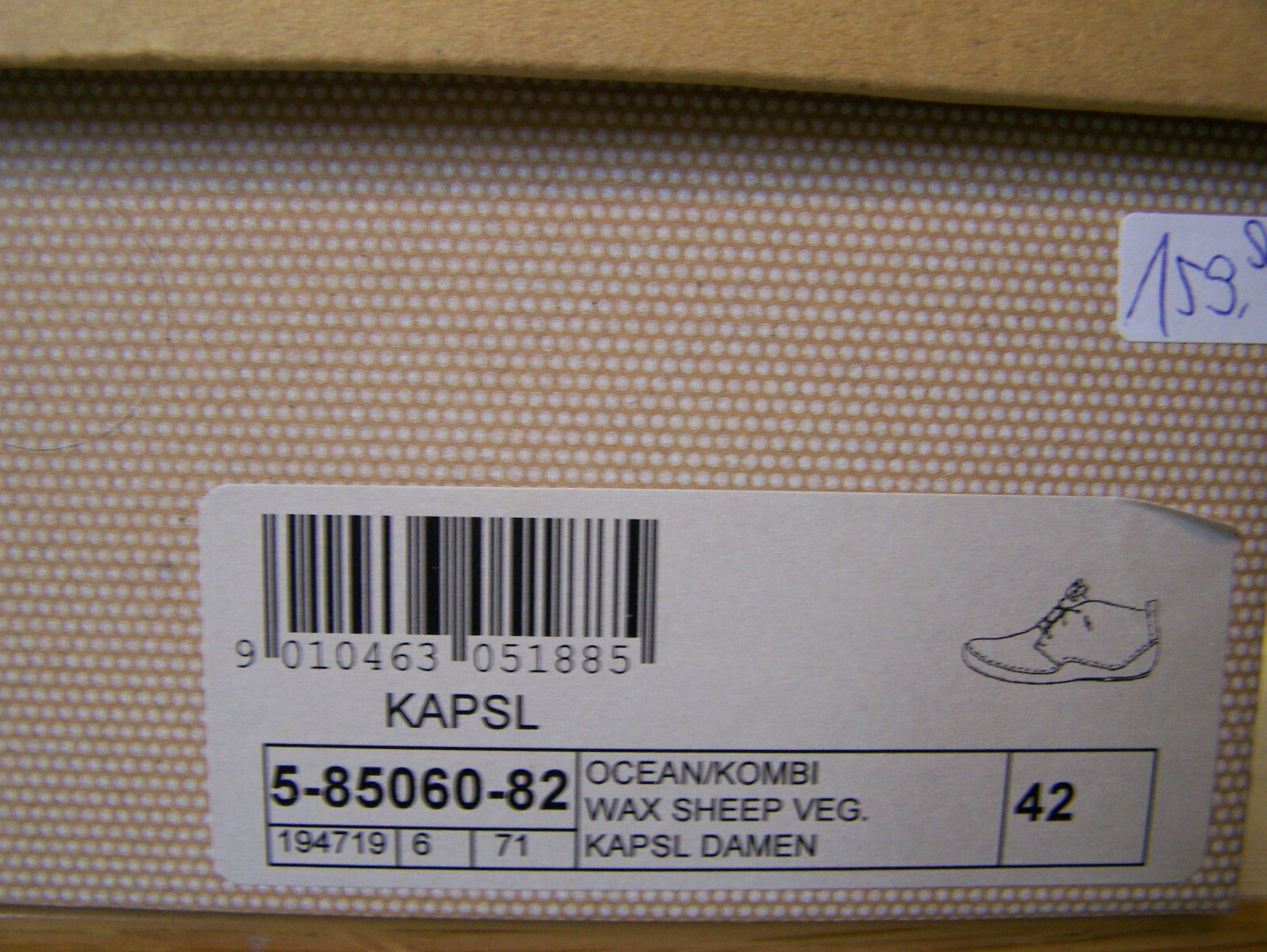 Think! Lace Up Rubber Laces Model Kapsl Ocean Combo & THINK Paper Bag