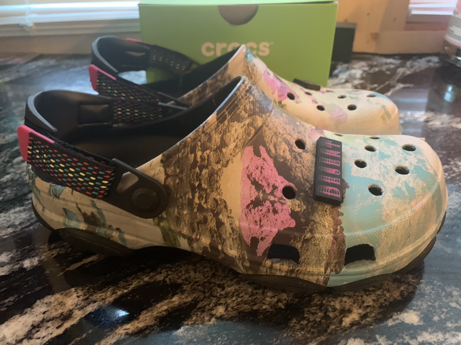 Crocs Classic All Terrain Clog Desert Trip With Jibbitz Men’s 9 Women’s 11