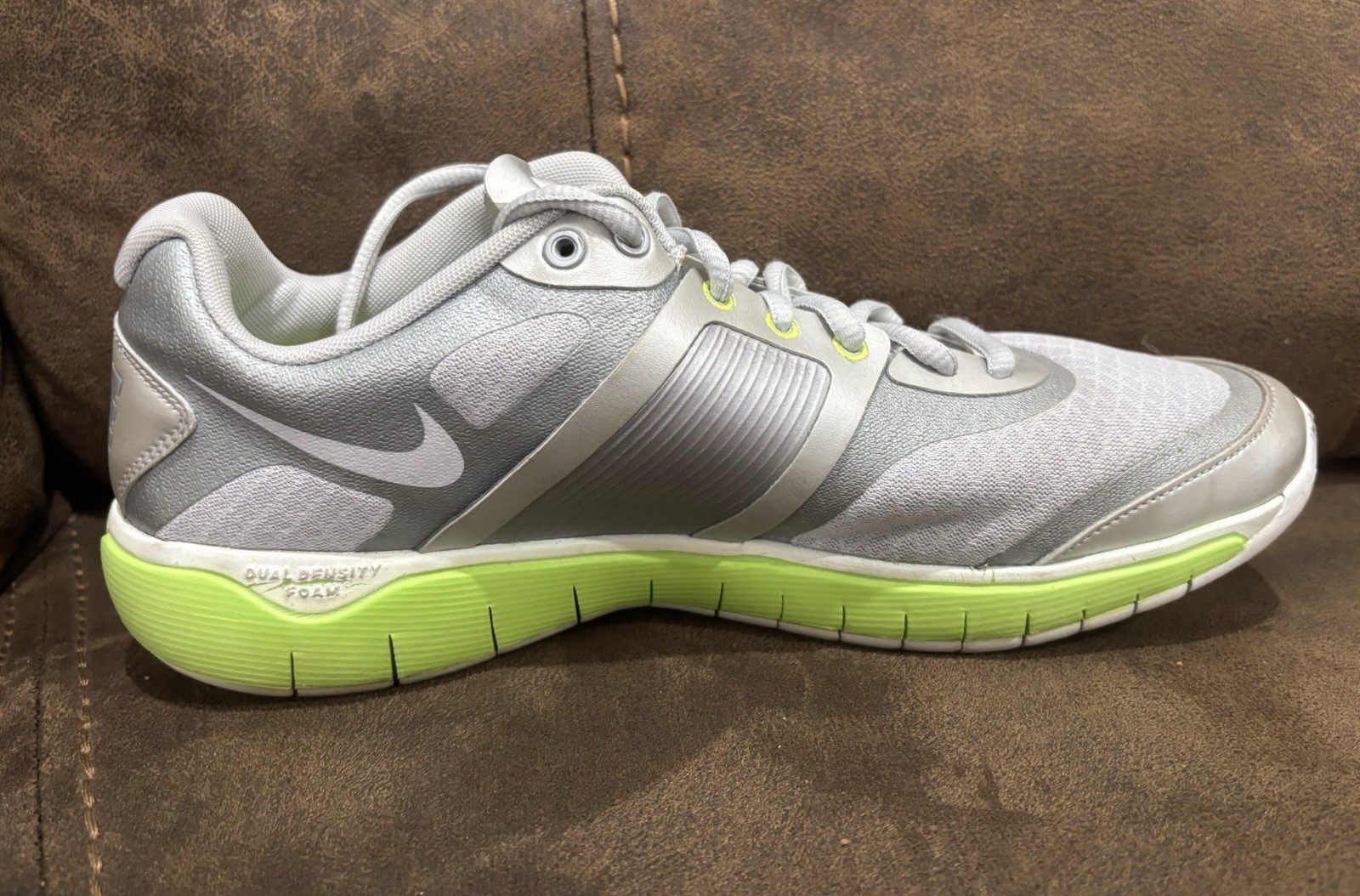 Nike Free XT Training Everyday Fit Crosstrainers Gray Neon Green Women’s Sz 8.5