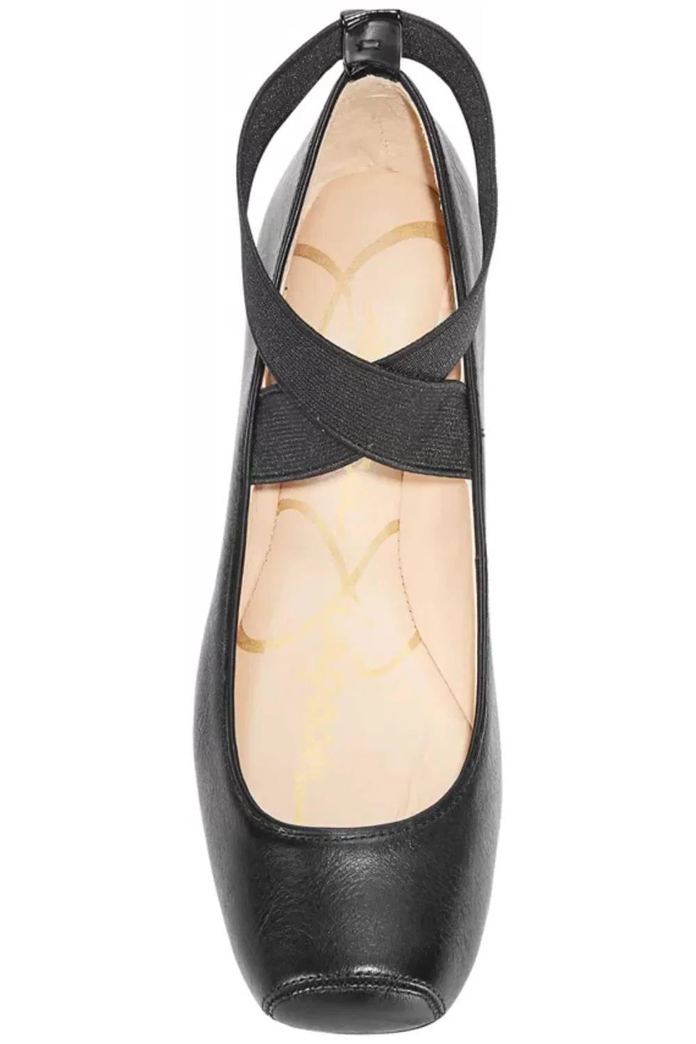 Jessica Simpson Women’s Mandalaye Criss-Cross Ballet Flats Black