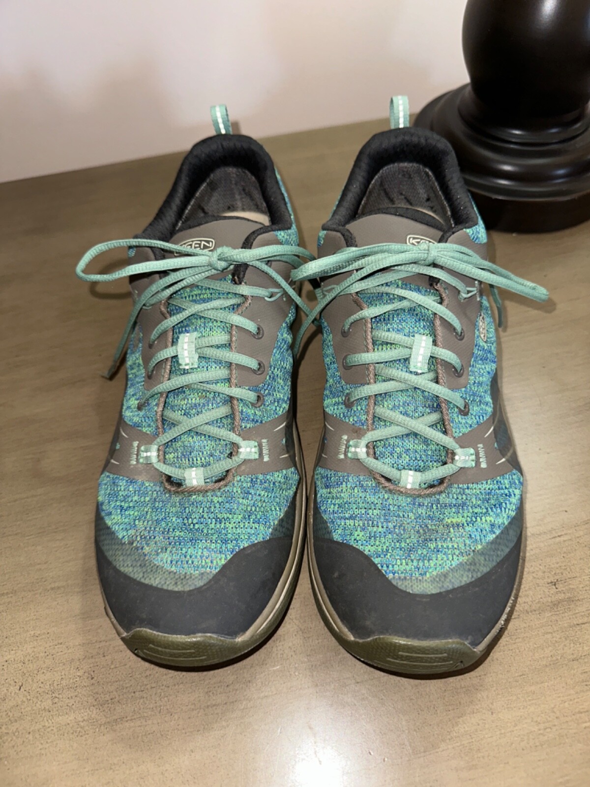 KEEN Terradora Waterproof hiking shoes sz 10.5 Green EUC