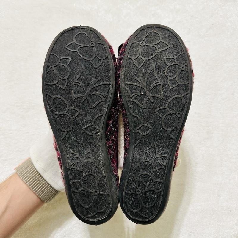 womens clarks heels purple velvet 35