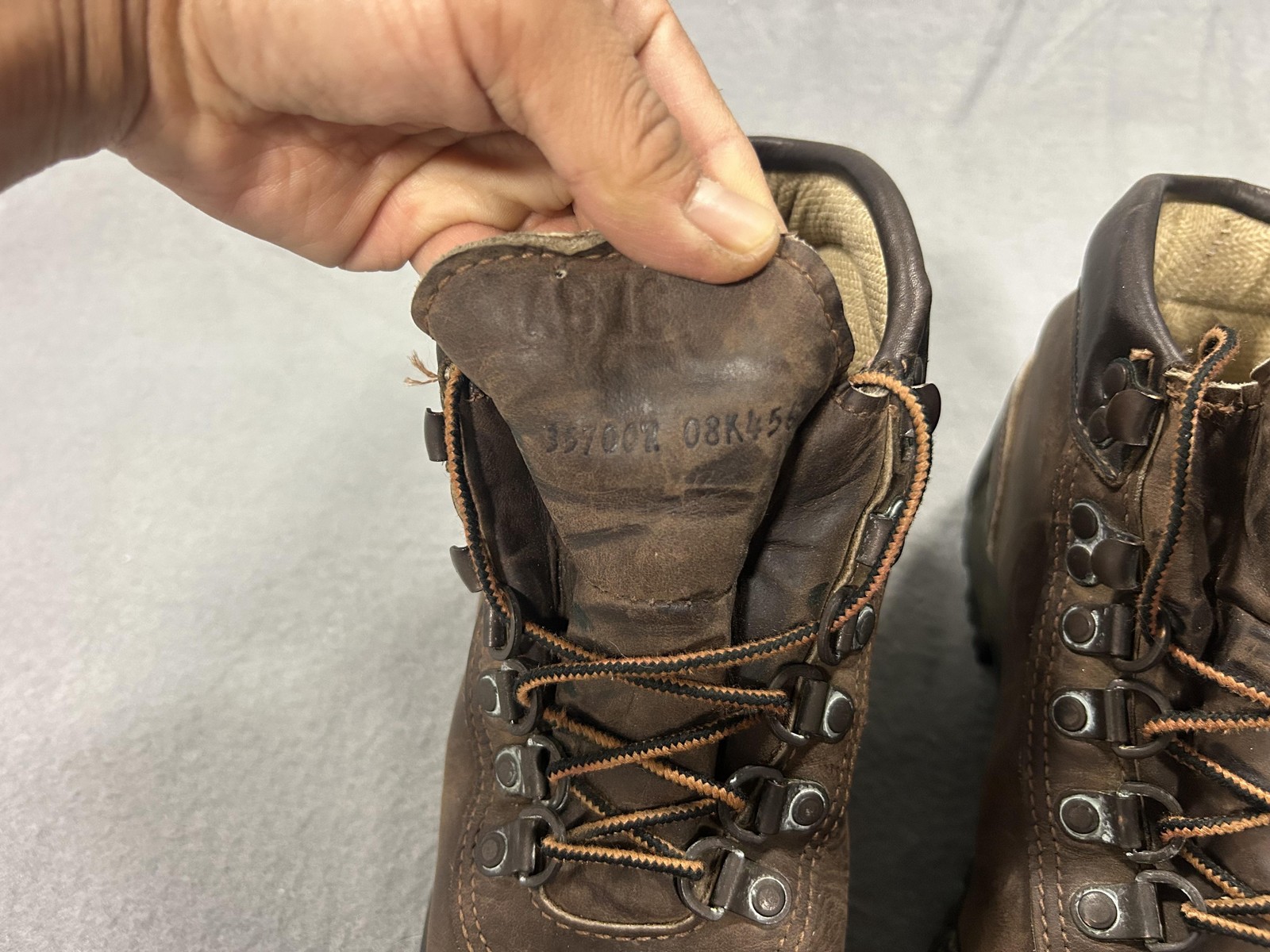 Vintage Danner Cross Hiker Boots Womens 6 Brown Leather GTX USA Hiking Outdoors