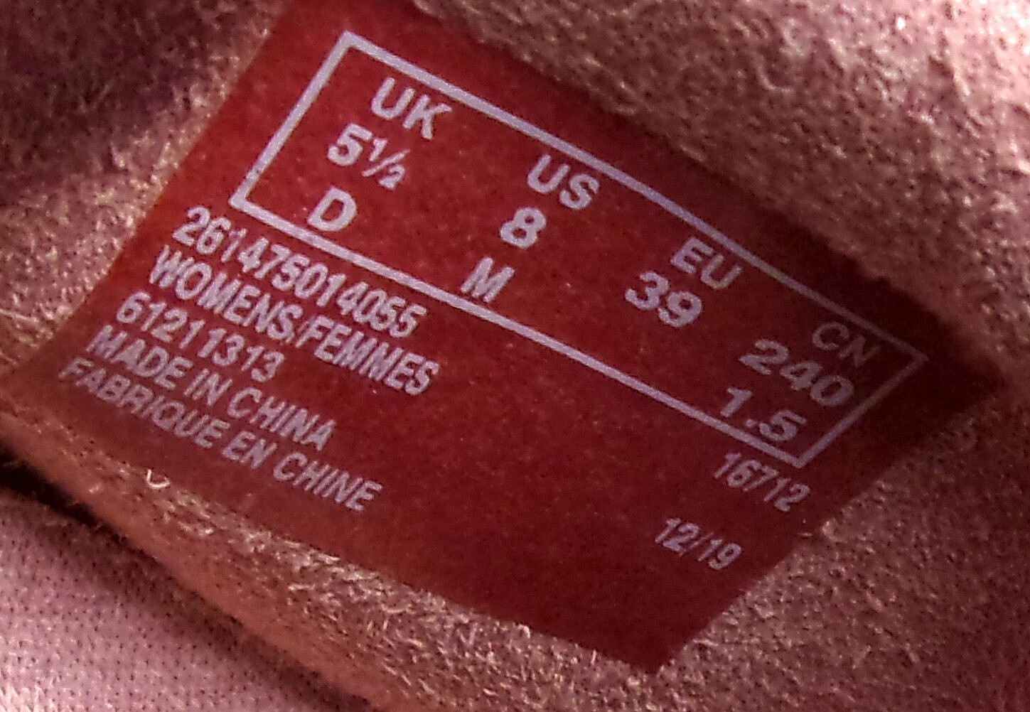 CLARKS ARLA PAIGE PINK KNIT FABRIC LOAFERS SLIP ONS COMFORT SHOES WOMENS SZ 8 M
