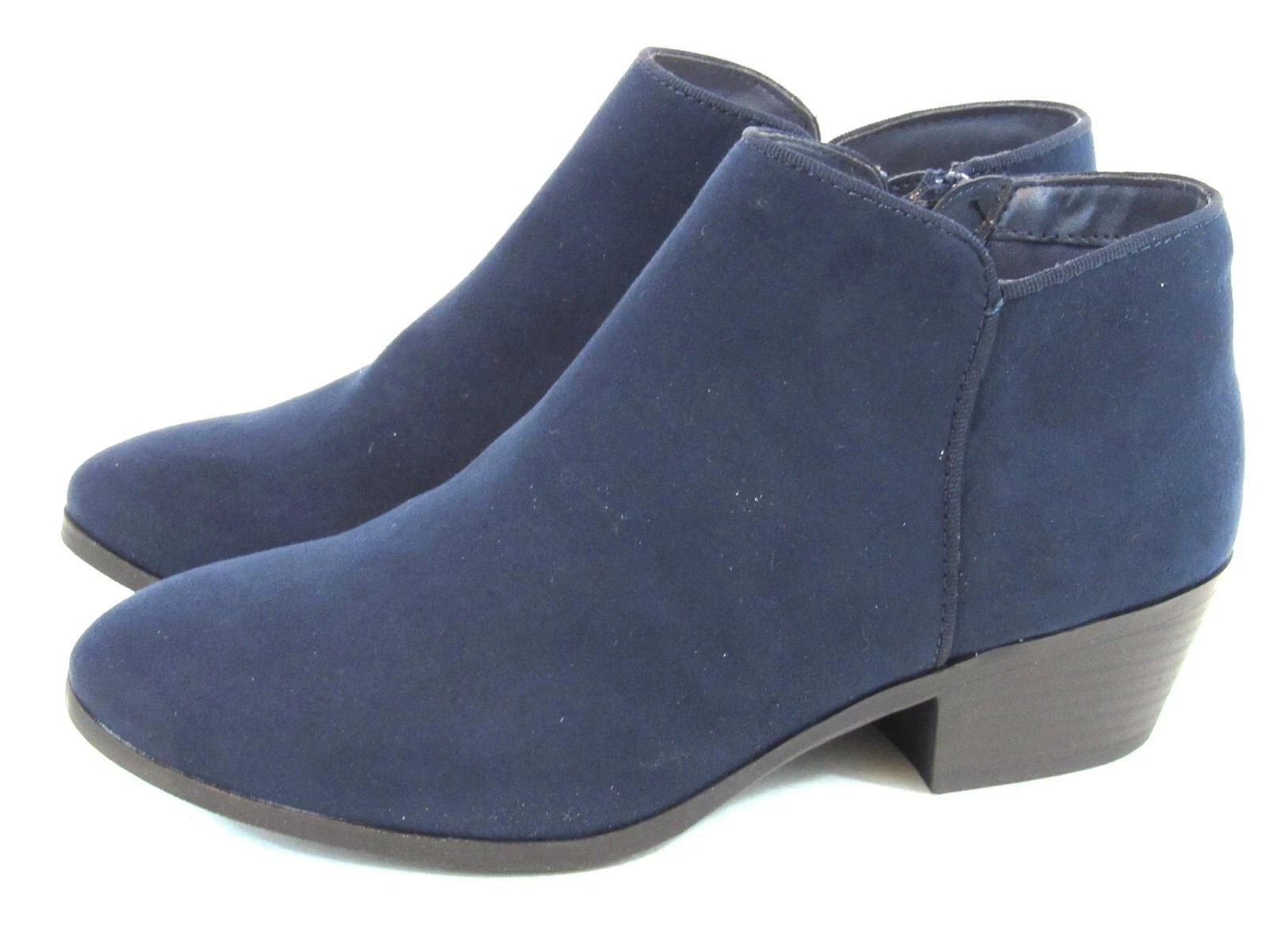 Style & Co. Womens Wileyyf Faux Suede Ankle Booties (Size 7.5 W)
