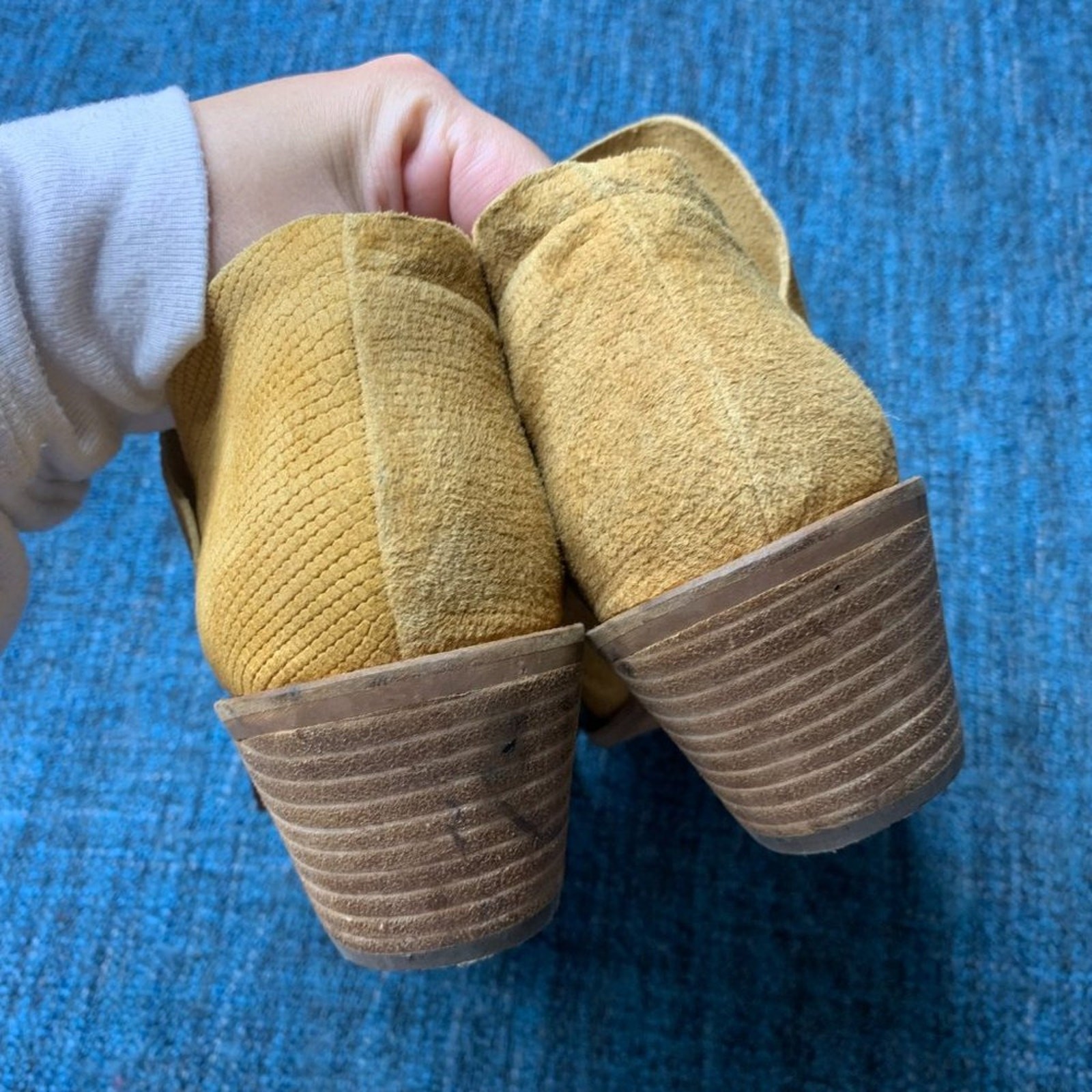 Kelsi Dagger Kenmare Slip On Ankle Booties Camel Tan Brown Women’s Size 8.5