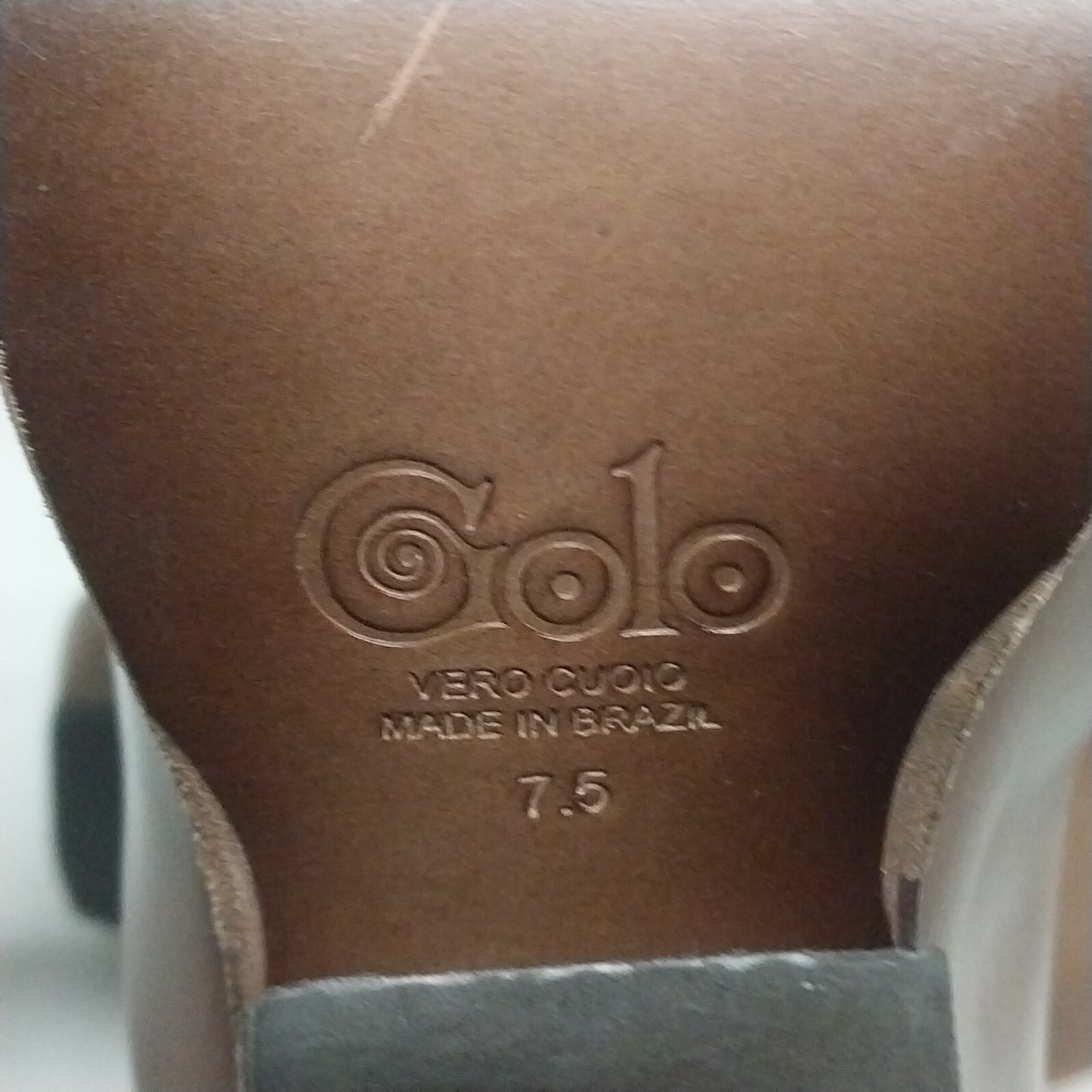 Golo Tucson Ankle Boot Brown Womens Size 7.5 Medium (READ DESCRIP)