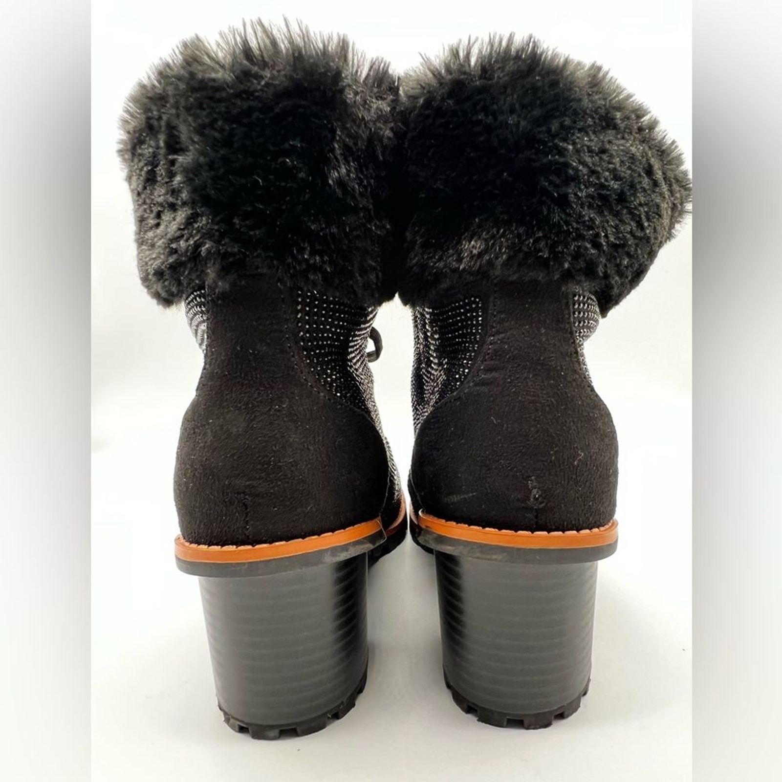 Nanette Lepore Women’s Anais Black Ankle Boots Size 9