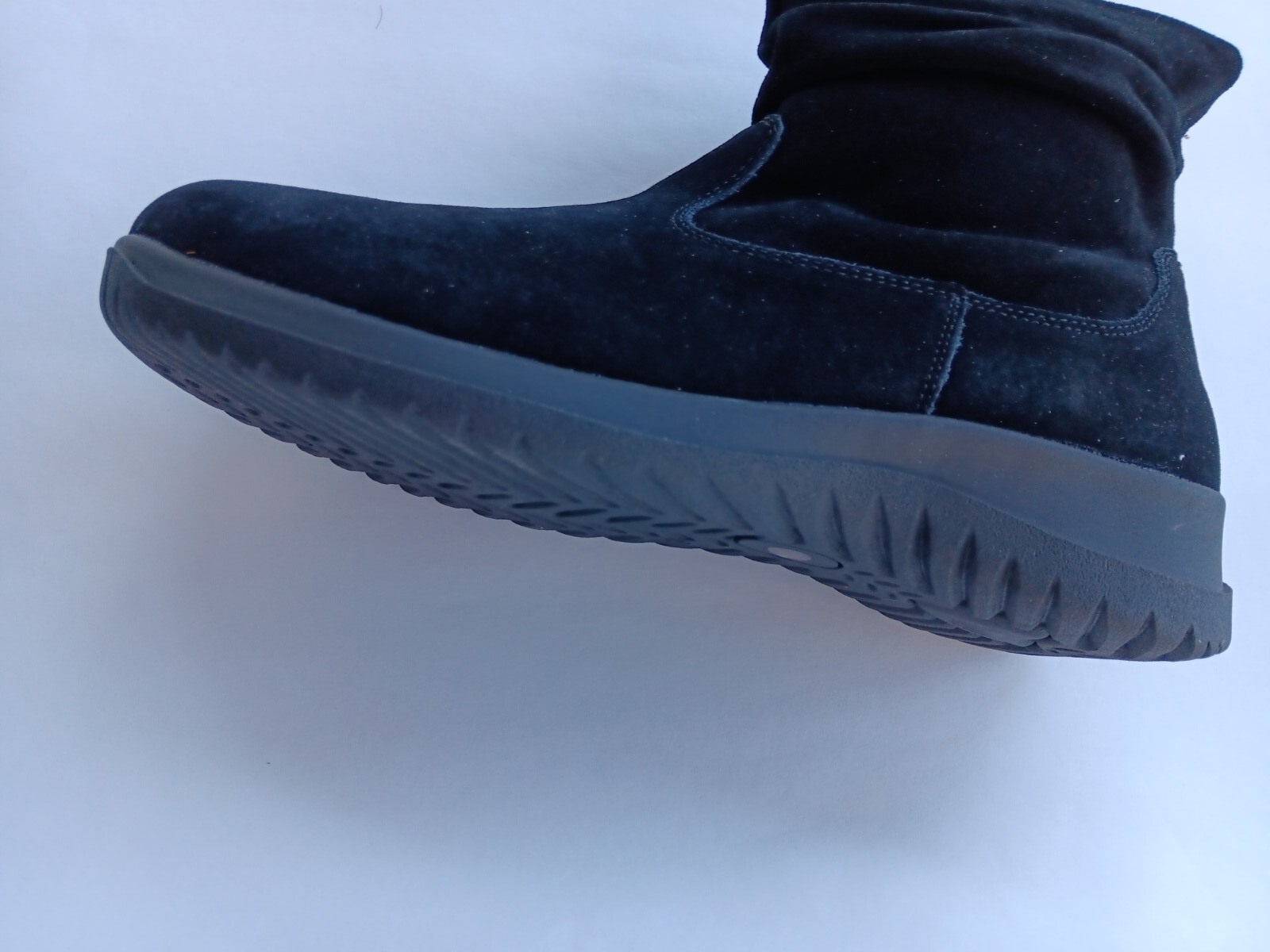 Wanderlust Waterproof 7.5 Women’s Black Leather Boston Slouch Lined Winter Boot